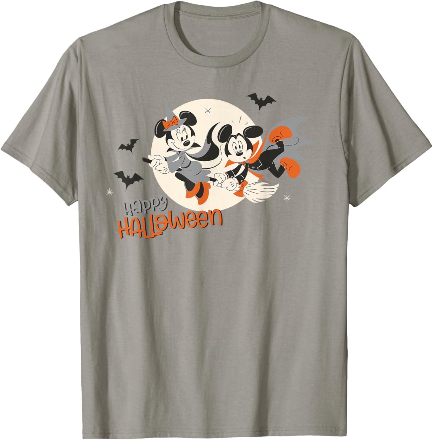 Disney Halloween Minnie and Mickey Flying T-Shirt for Kids and Adults - 6