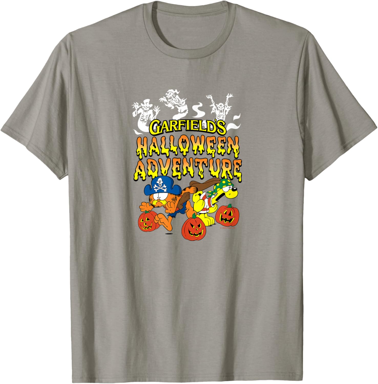 Garfield Halloween Adventure T-Shirt for Fun and Festive Style - 6