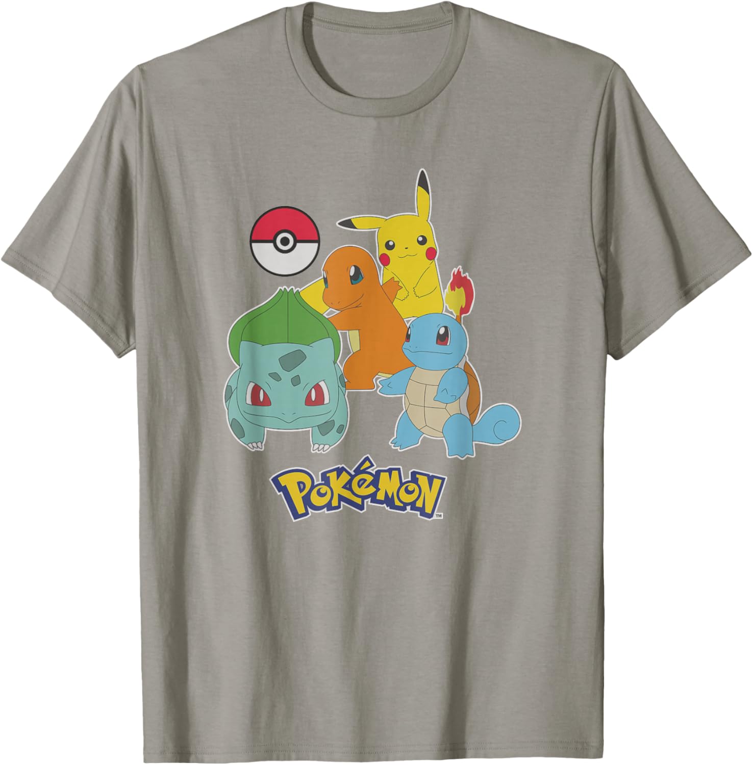 Pokemon First Generation Group Shot Logo T-Shirt for Fans and Collectors - 5