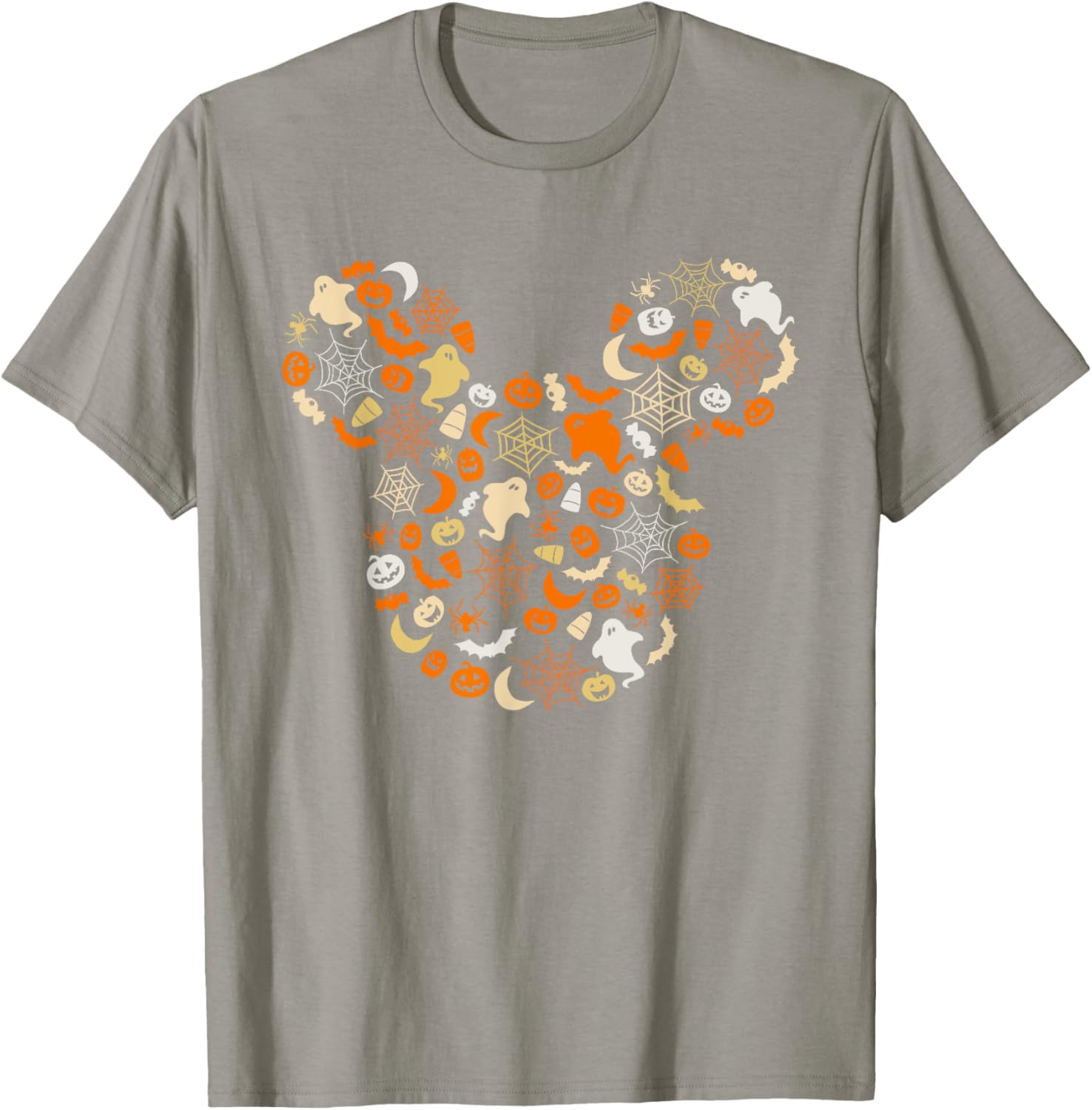 Disney Mickey Mouse Halloween T-Shirt with Ghosts Pumpkins and Spiders - 11
