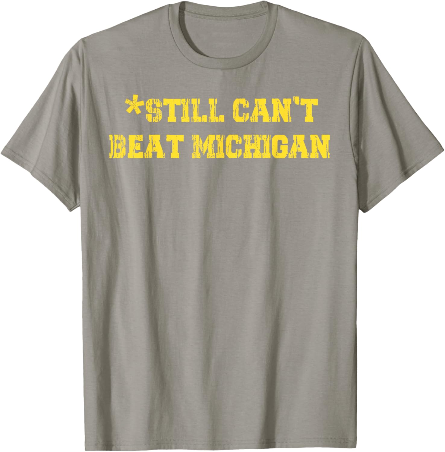 Still Can't Beat Michigan T-Shirt for Fans - Stylish Game Day Apparel - 5