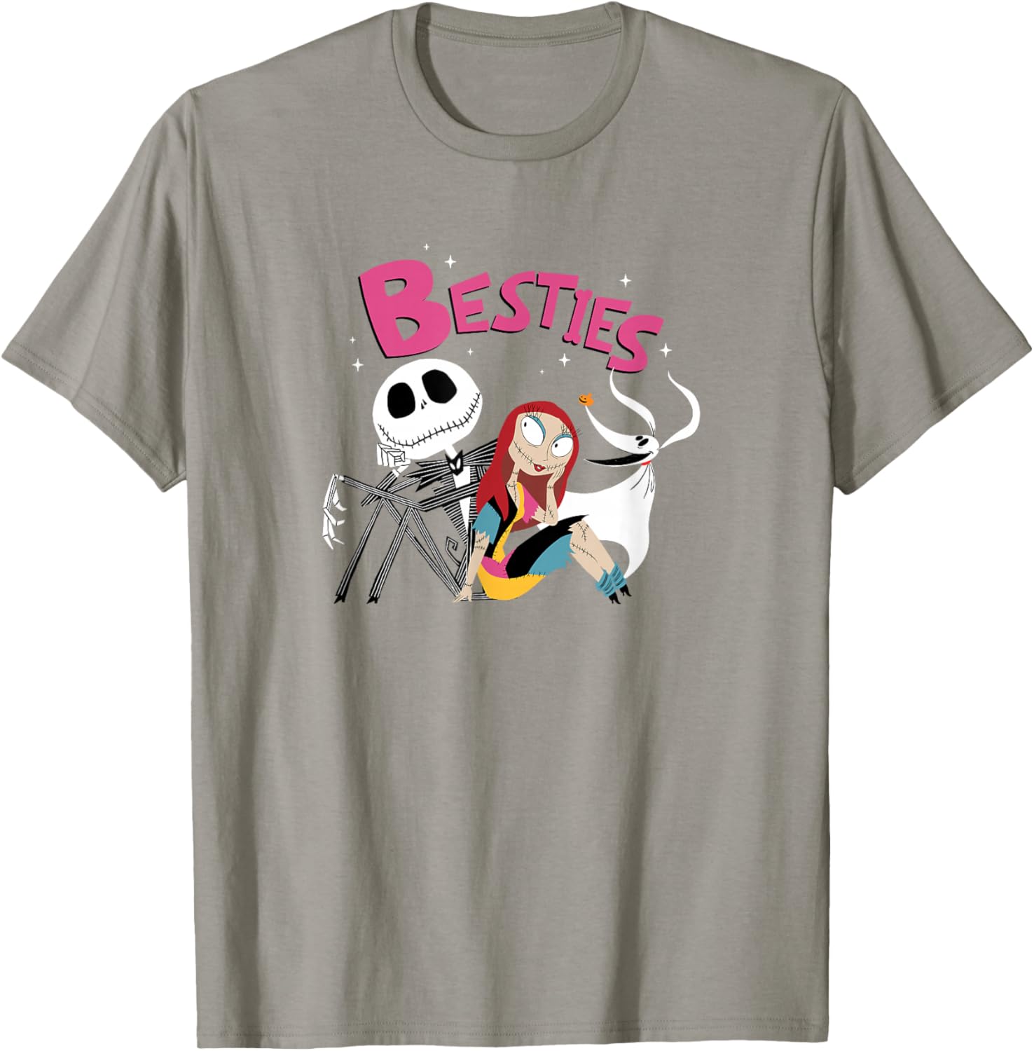 Disney The Nightmare Before Christmas Besties T-Shirt for Friends and Fans - 8