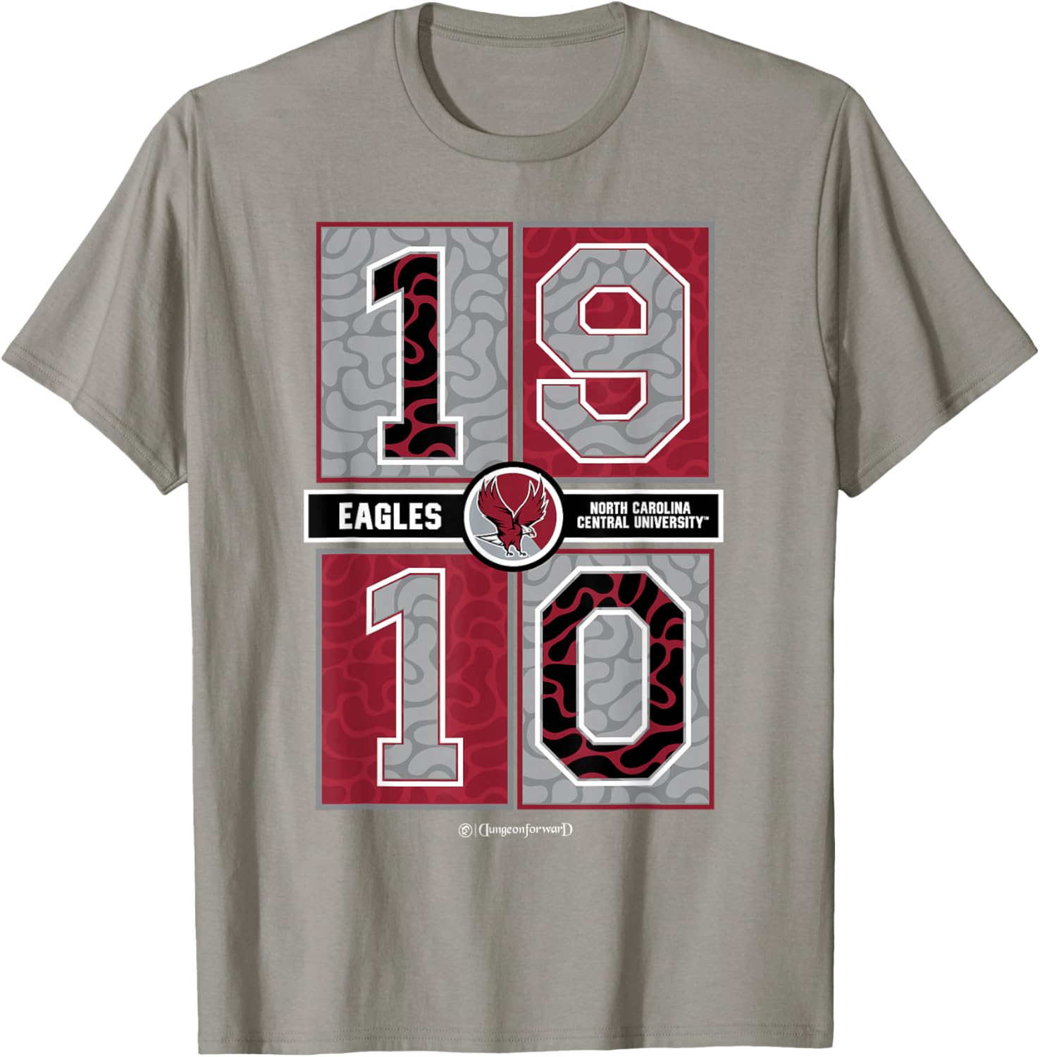 North Carolina Central University NCCU Concrete Date HBCU T-Shirt Design - 2