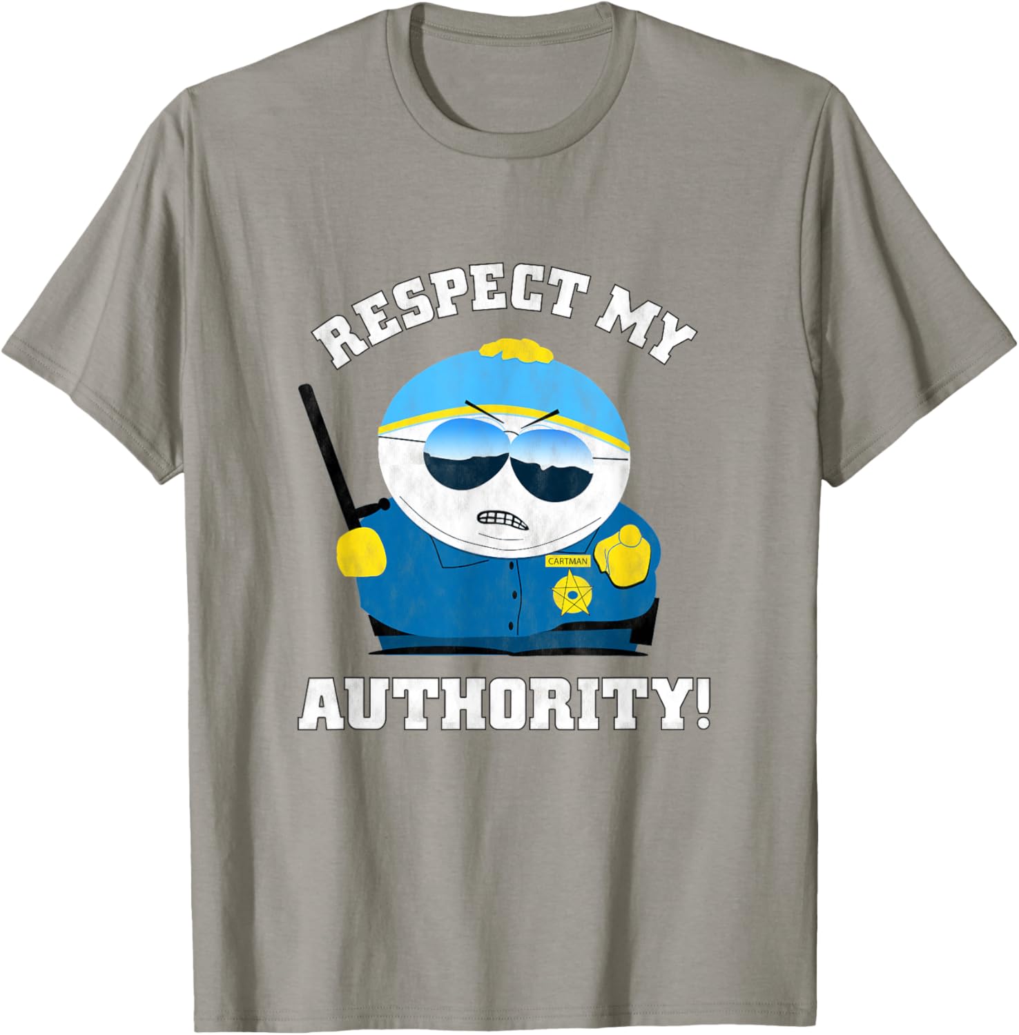 South Park Officer Cartman T-Shirt Fun Apparel for Fans and Collectors - 14
