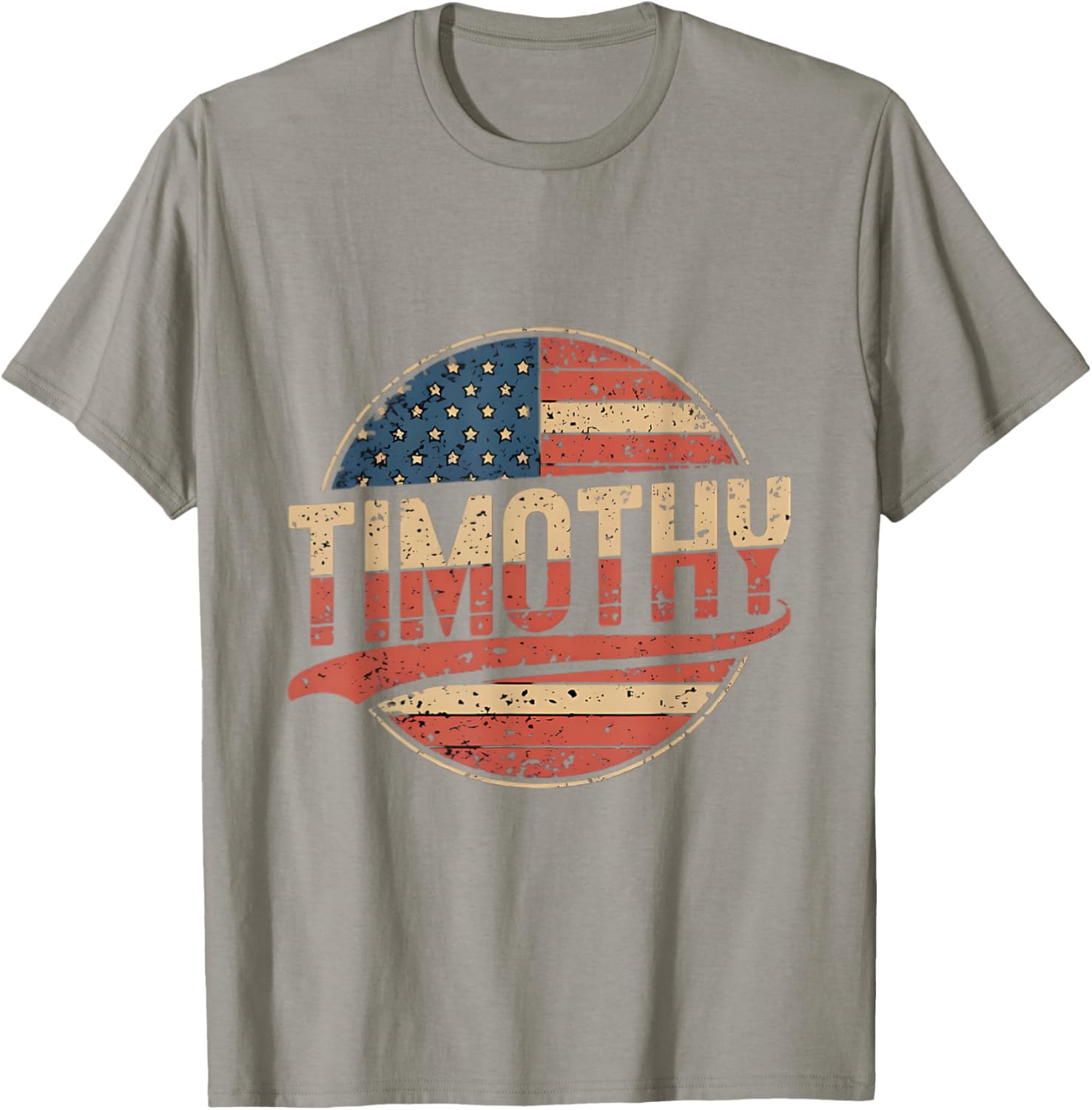 Timothy USA Flag Personalized T-Shirt for Proud Patriots - 6