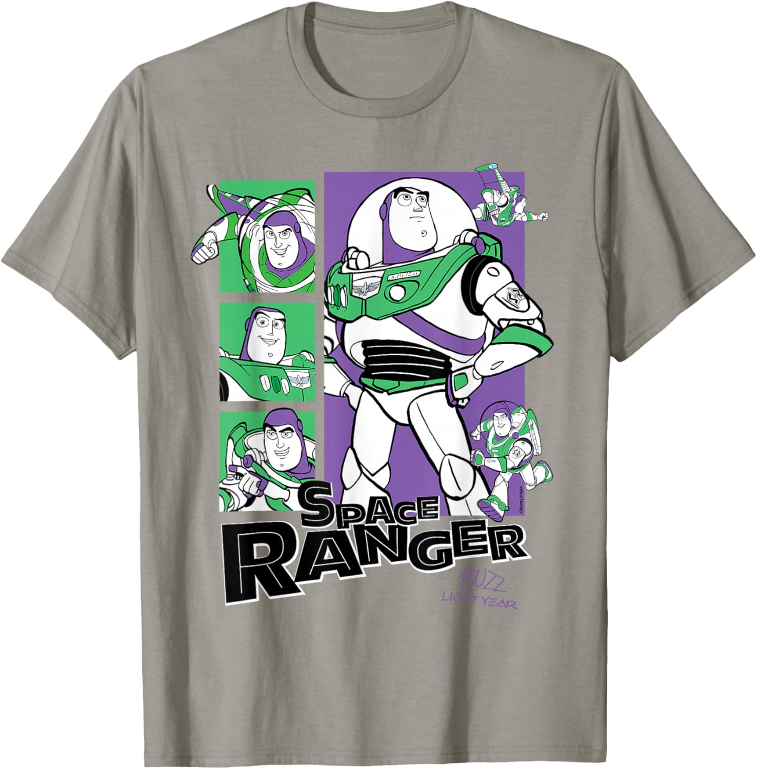 Toy Story Buzz Lightyear Signature T-Shirt for Kids and Adults - 17