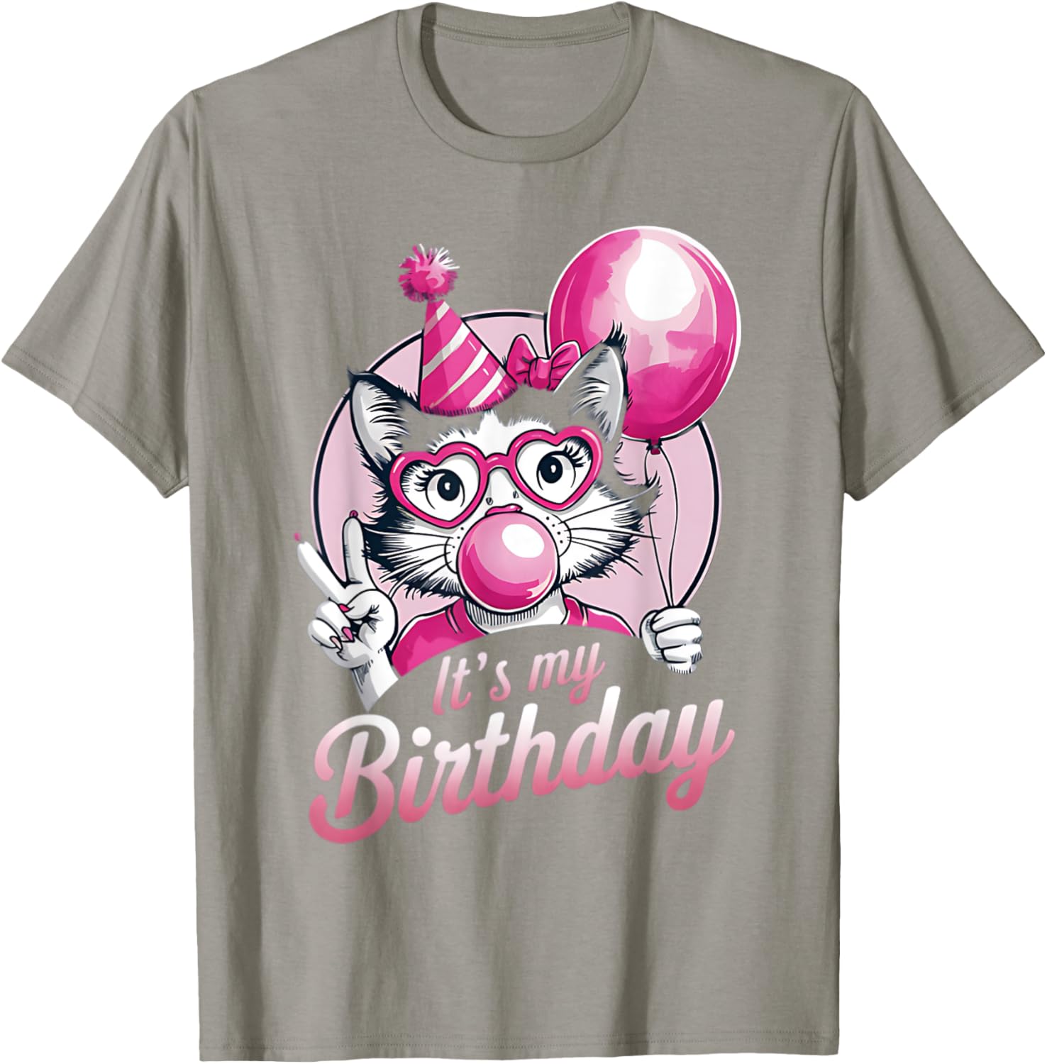 Retro Vintage Monkey Birthday Girls T-Shirt Fun Party Apparel - 15