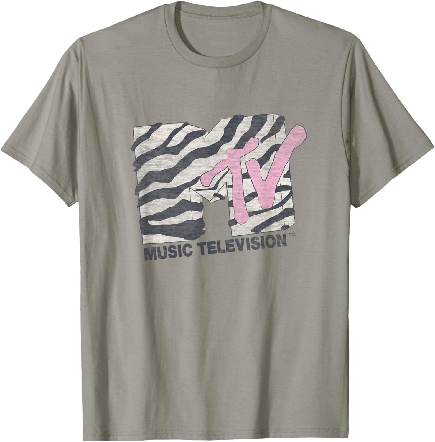 Vintage Pink Zebra Print T-Shirt for Stylish Animal Print Lovers - 9