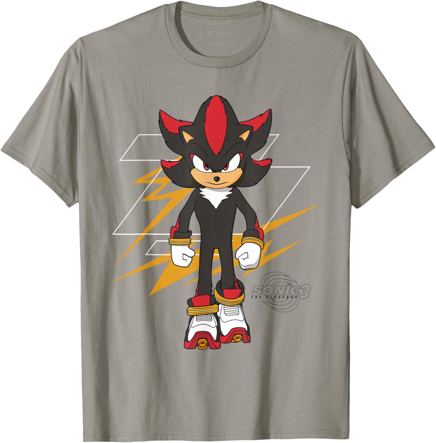 Sonic the Hedgehog 3 Shadow Stand Alone T-Shirt for Fans and Gamers - 6