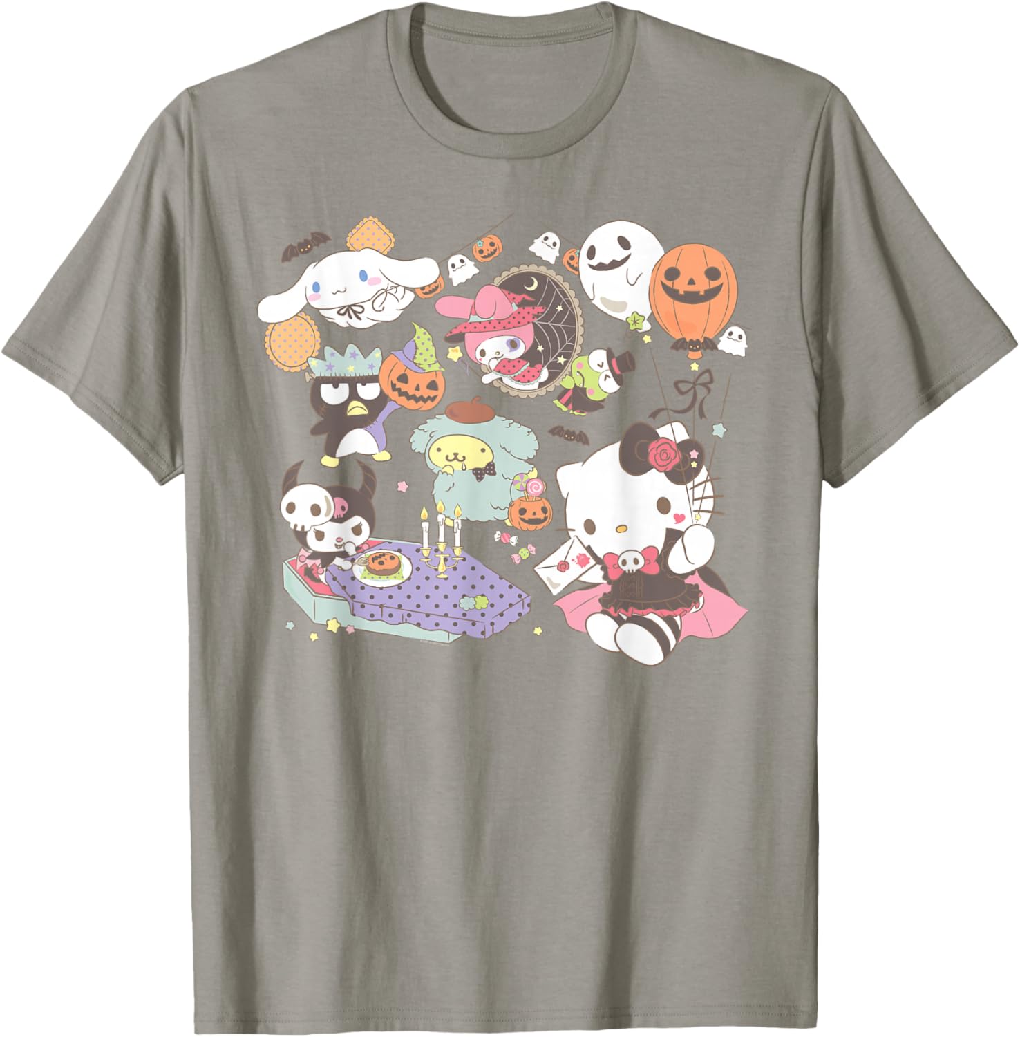Sanrio Characters Halloween T-Shirt Fun Costume Party Apparel - 11