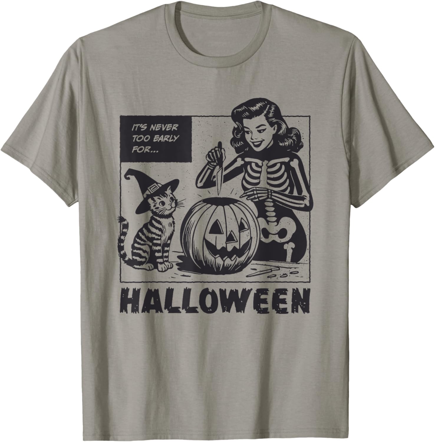 It's Never Too Early for Halloween T-Shirt Fun, Spooky & Stylish Wear - 3