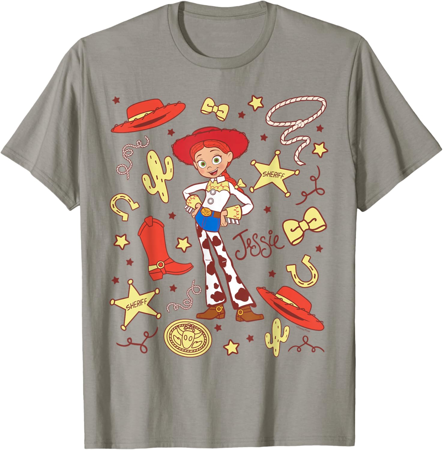 Toy Story Jessie Cowgirl Western Spirit T-Shirt for Kids and Adults - 5