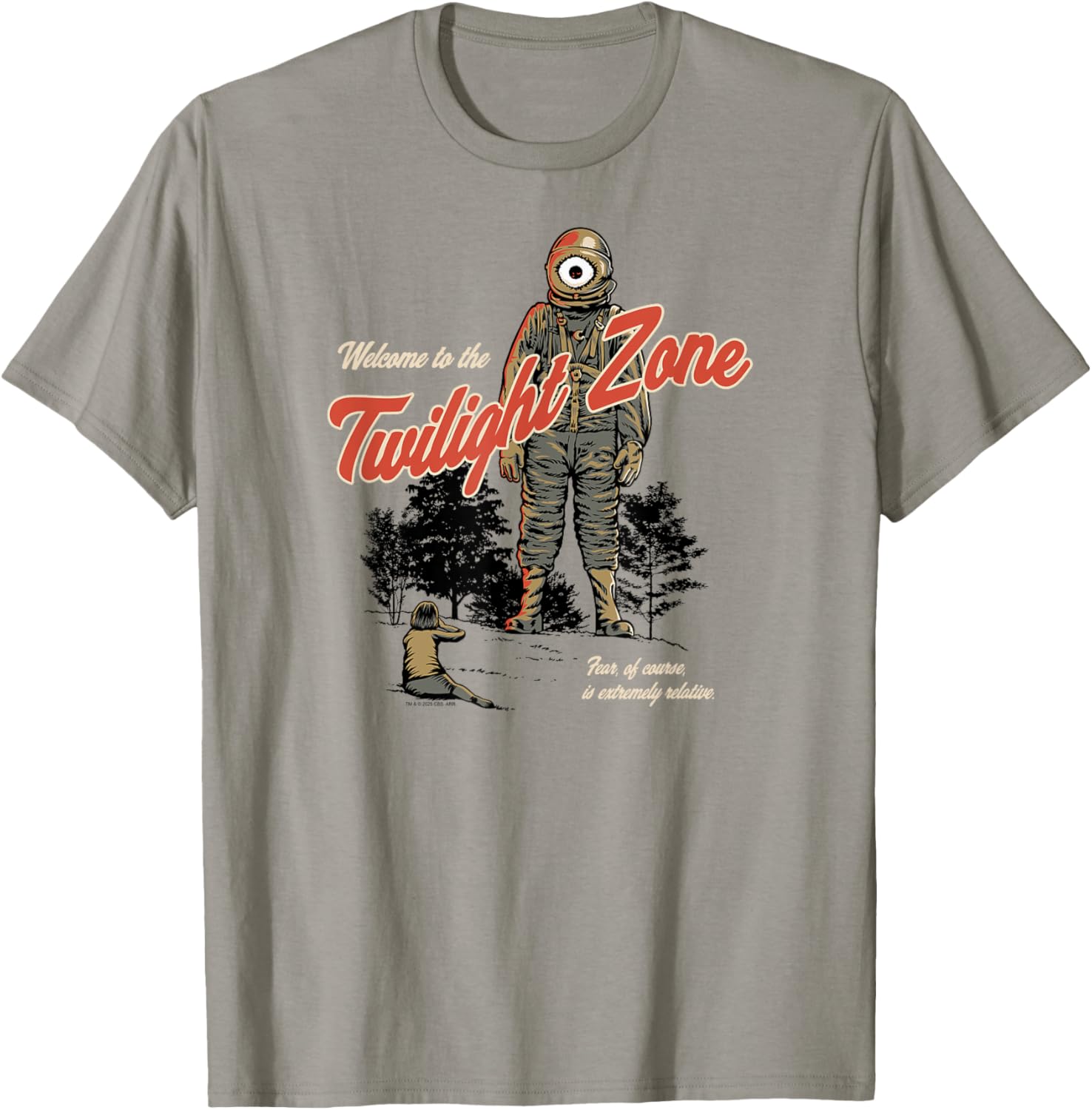 Twilight Zone Cyclops Retro TV Show T-Shirt for Fear Fans - 4