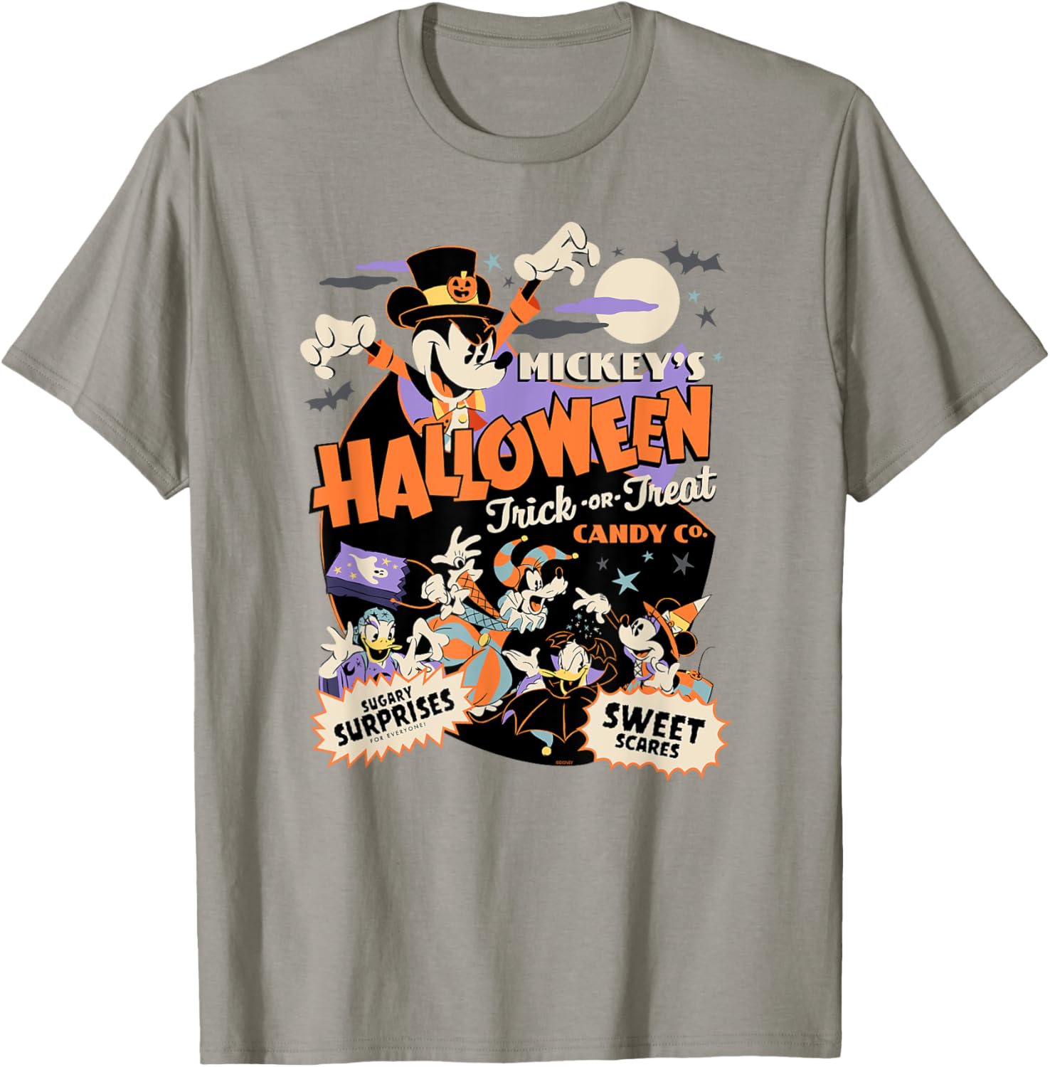 Disney Mickey Halloween Trick or Treat Candy Co T-Shirt for Kids - 8