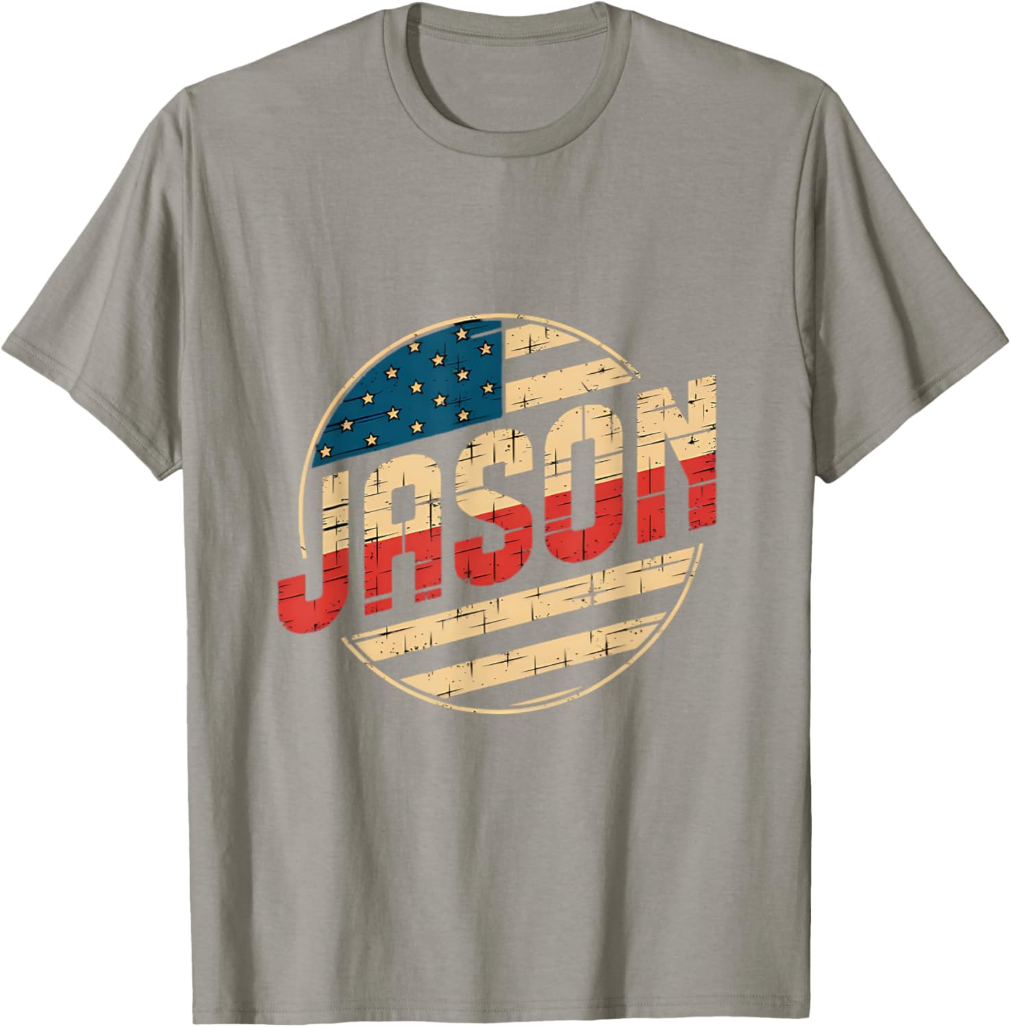 Personalized USA Flag Patriot T-Shirt for JASON - Unique Gift Idea - 5
