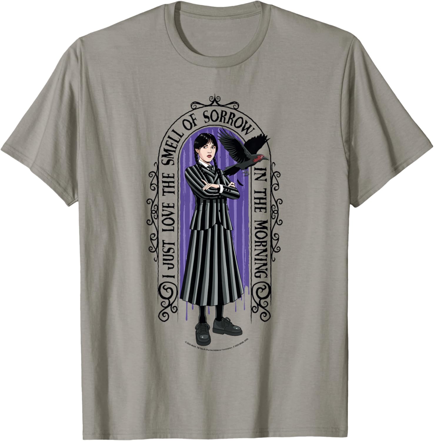 Wednesday Season 2 I Love The Smell of Sorrow T-Shirt for Fans - 1