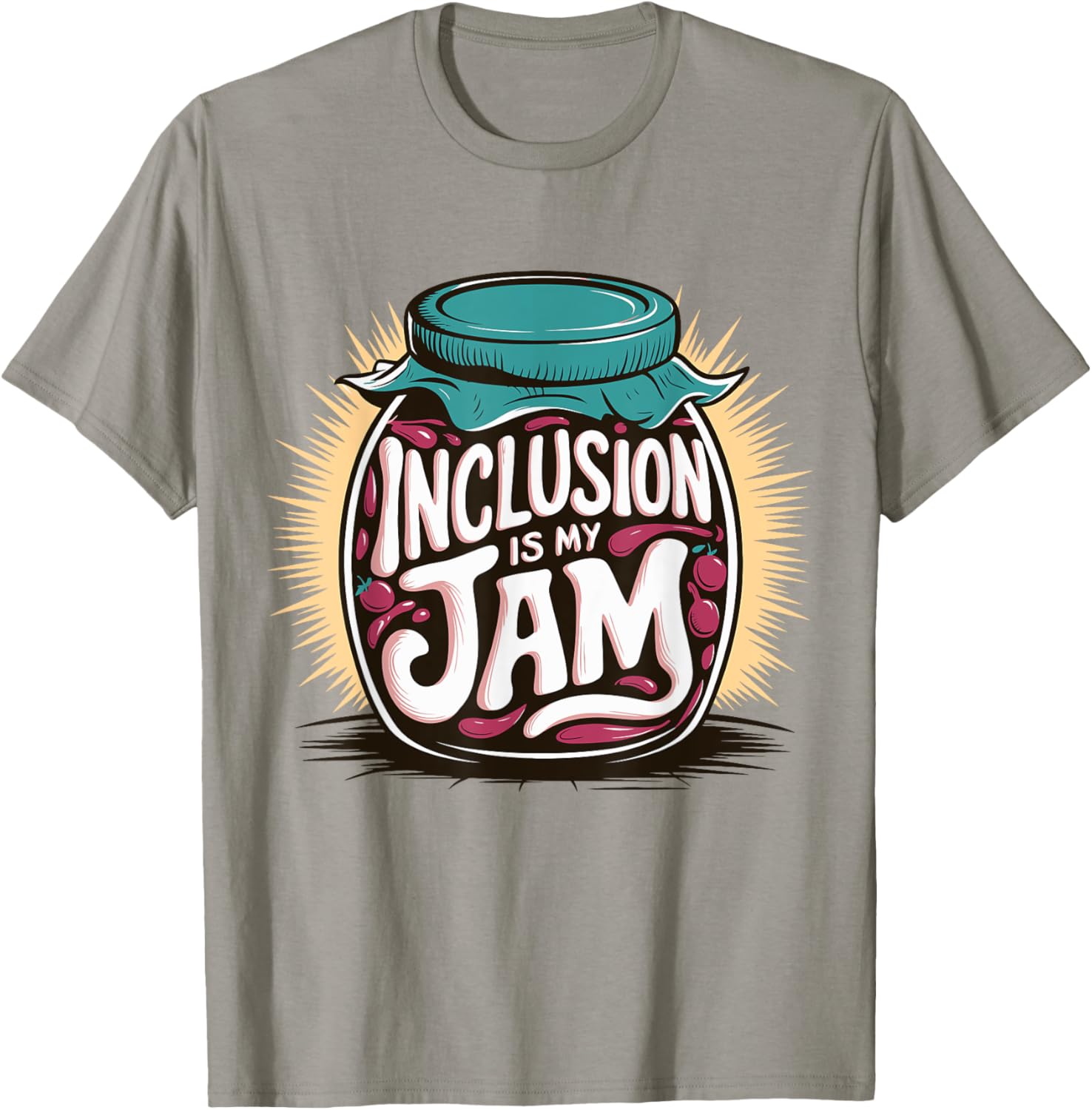 Inclusion Is My Jam T-Shirt for Special Ed SPED Teachers - Fun Apparel - 16