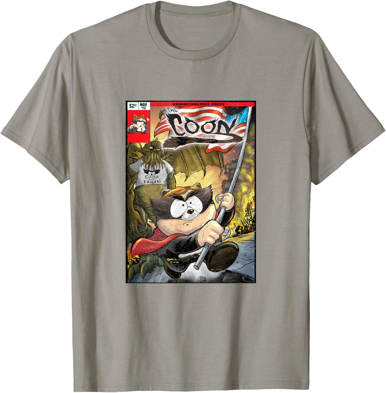 South Park Coon And Friends Comic Cover T-Shirt for Fans and Collectors - 3