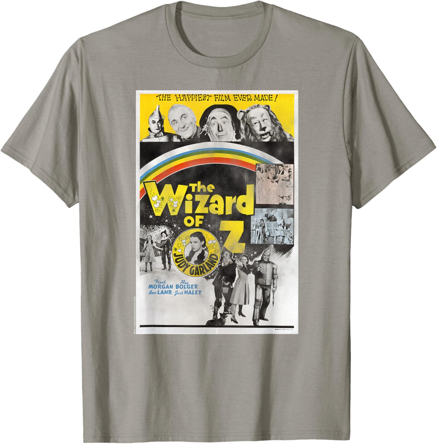 Wizard of Oz Vintage Movie Poster T-Shirt for Fans of Classic Films - 3
