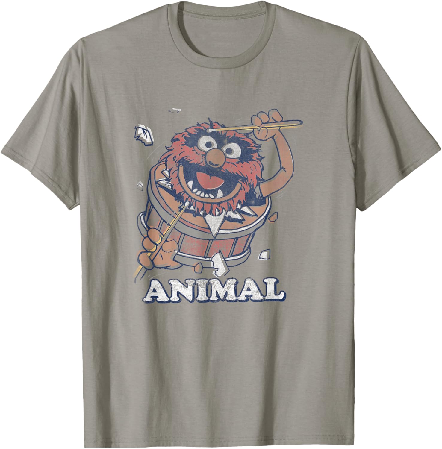 Vintage Disney Muppets Animal Drummer T-Shirt for Fans and Collectors - 9