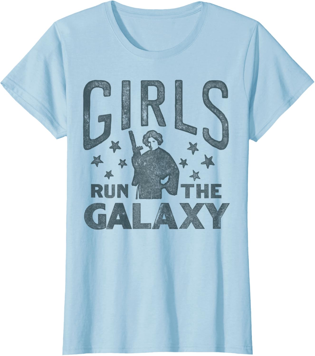 Star Wars Princess Leia Girls Run The Galaxy T-Shirt for Fans - 1