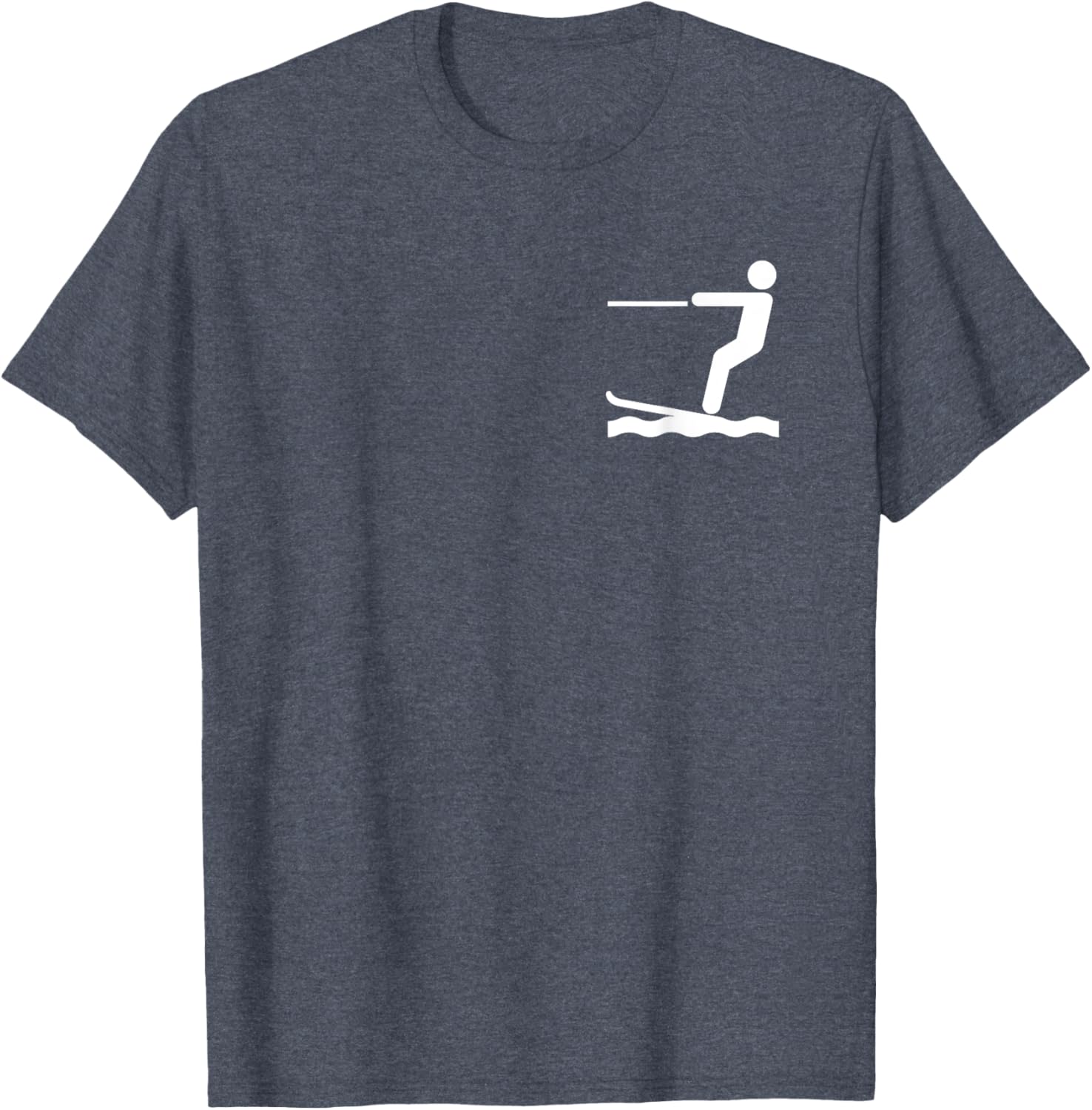 Water Ski Fun Logo T-Shirt for Enthusiasts - Perfect Waterski Apparel - 4