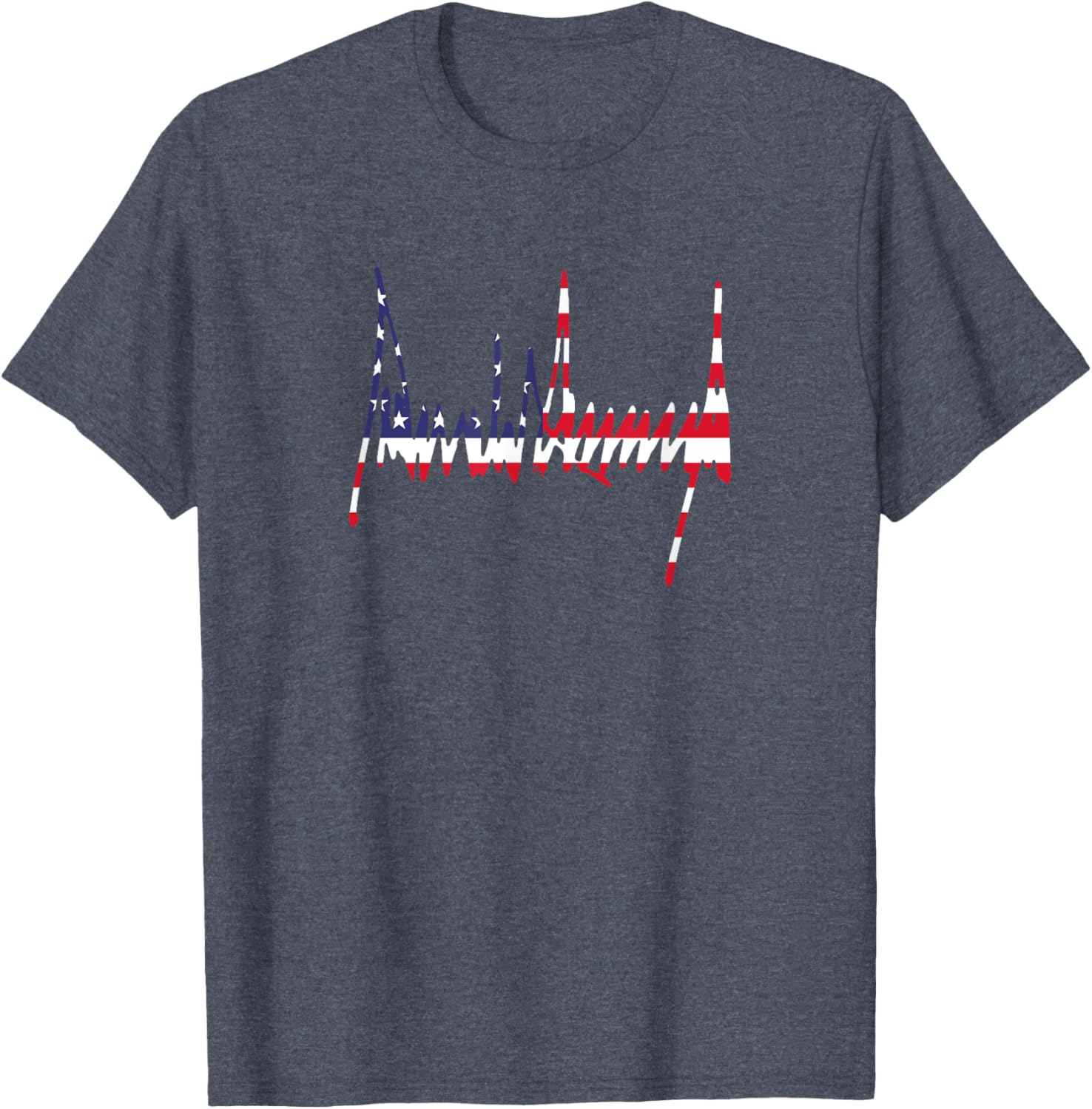 Signature US Flag Number 47 Jersey T-Shirt for 4th of July Celebration - 18