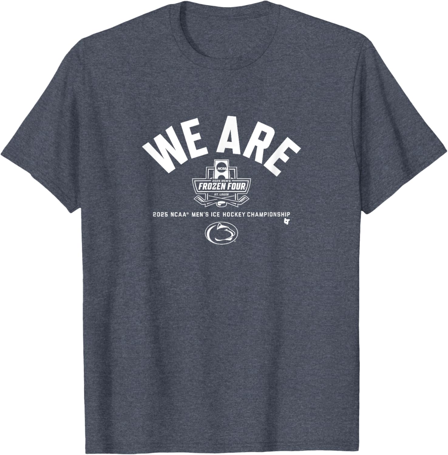 Penn State Hockey 2025 Frozen Four NCAA T-Shirt for Fans and Supporters - 2