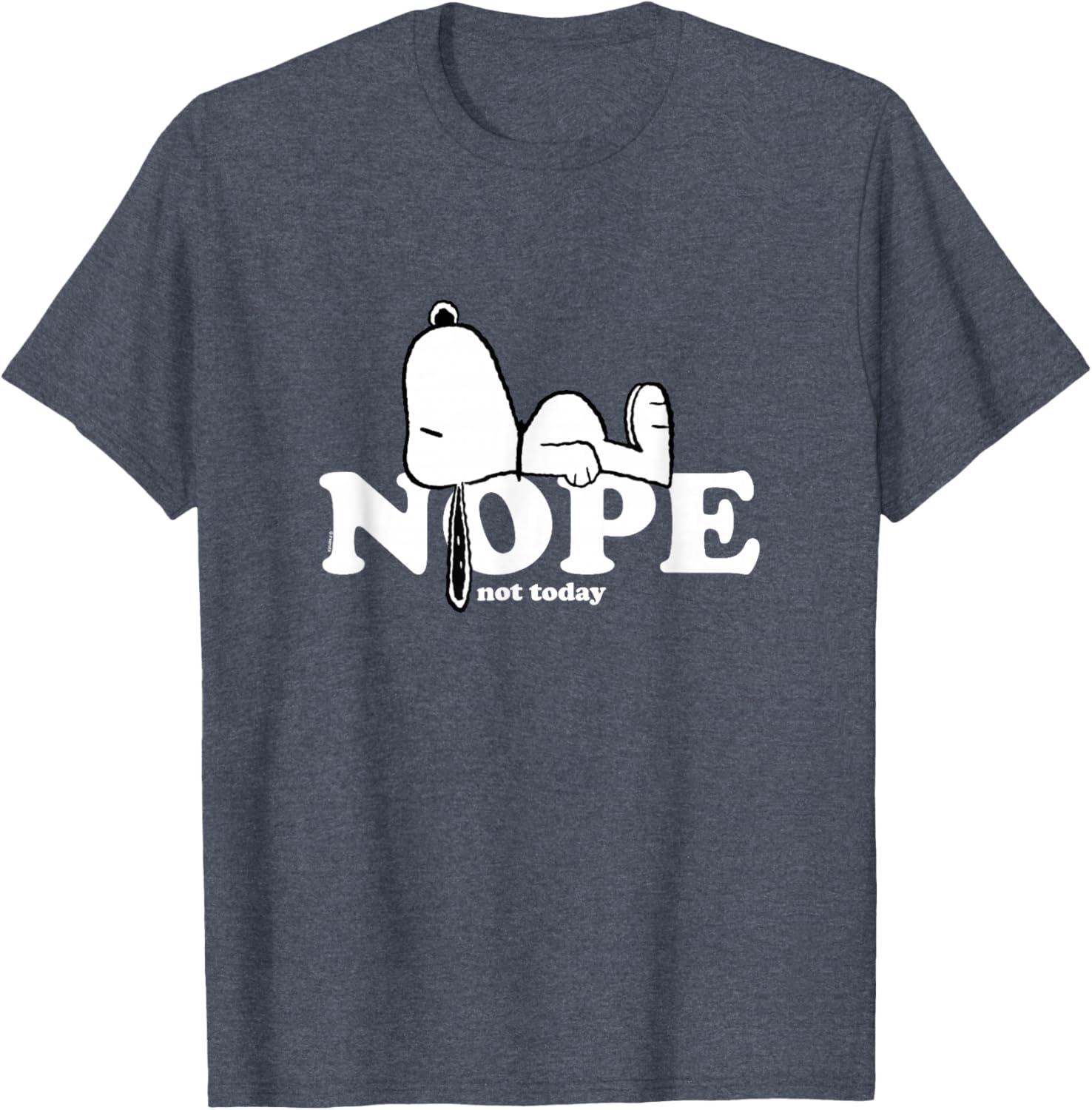Snoopy Nope T-Shirt Fun Graphic Tee for Casual Wear and Gifts - 3