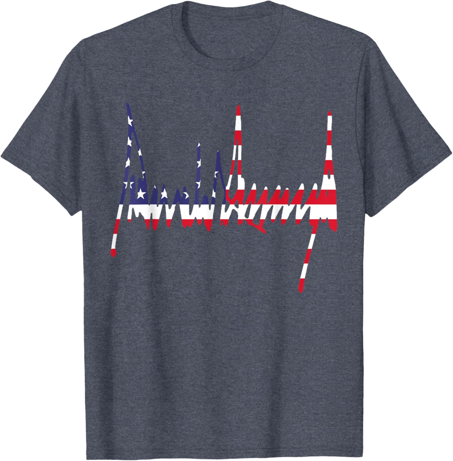 Signature US Flag Number 47 Jersey 45th Anniversary 4th of July Tee - 29
