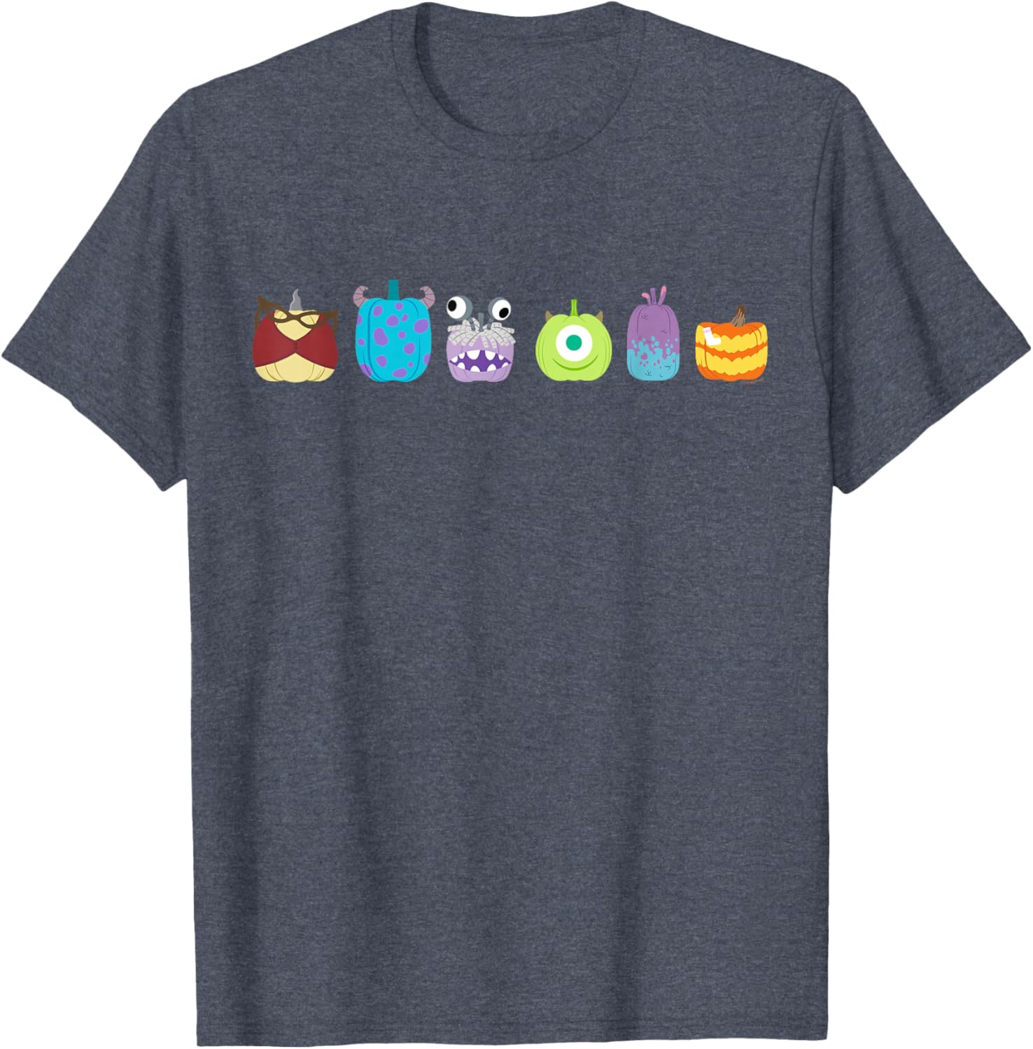 Monsters Inc Halloween Pumpkin T-Shirt for Kids and Adults Fun Apparel - 2