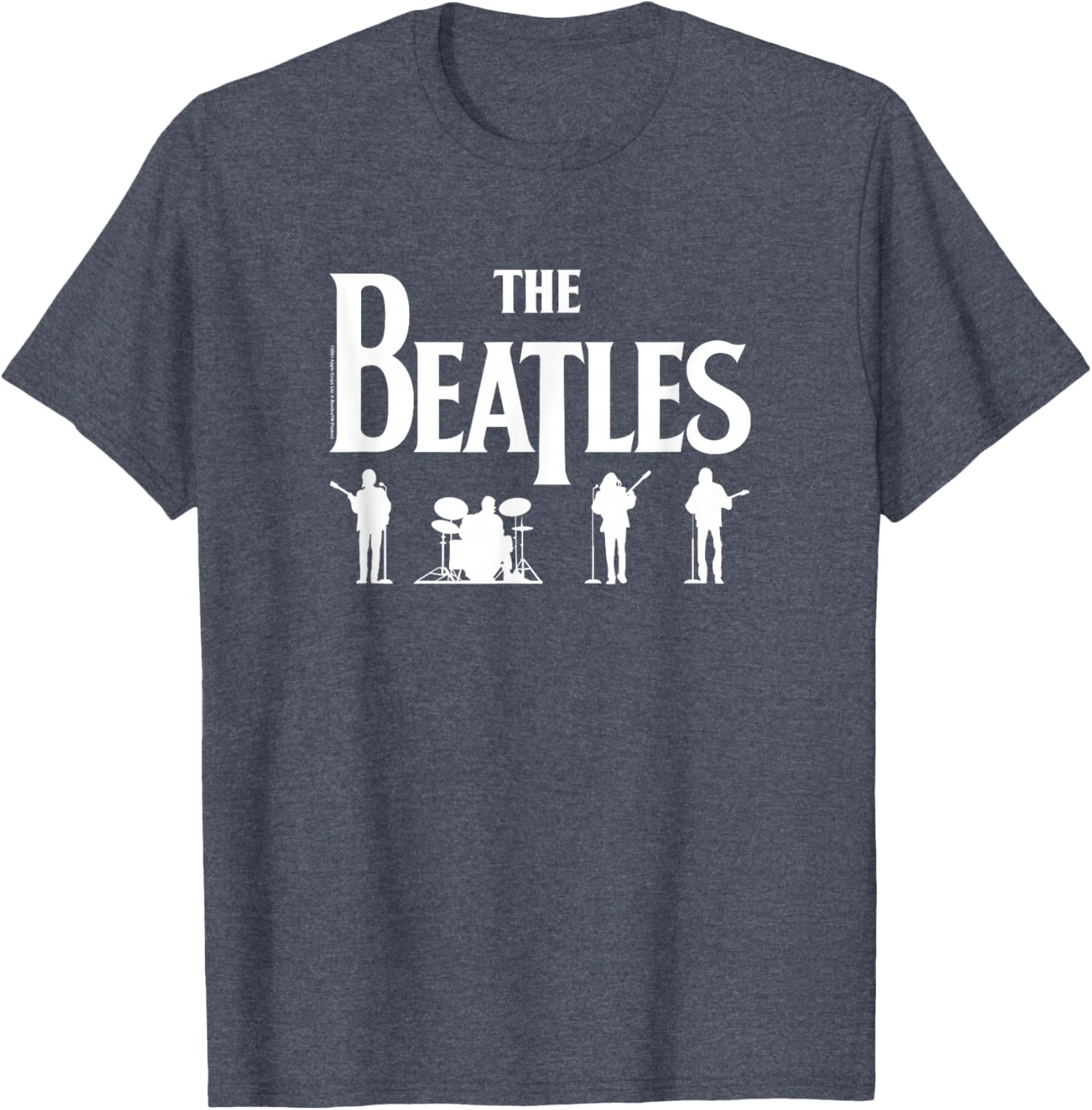 The Beatles Let It Be Light Silhouettes T-Shirt for Music Lovers - 11