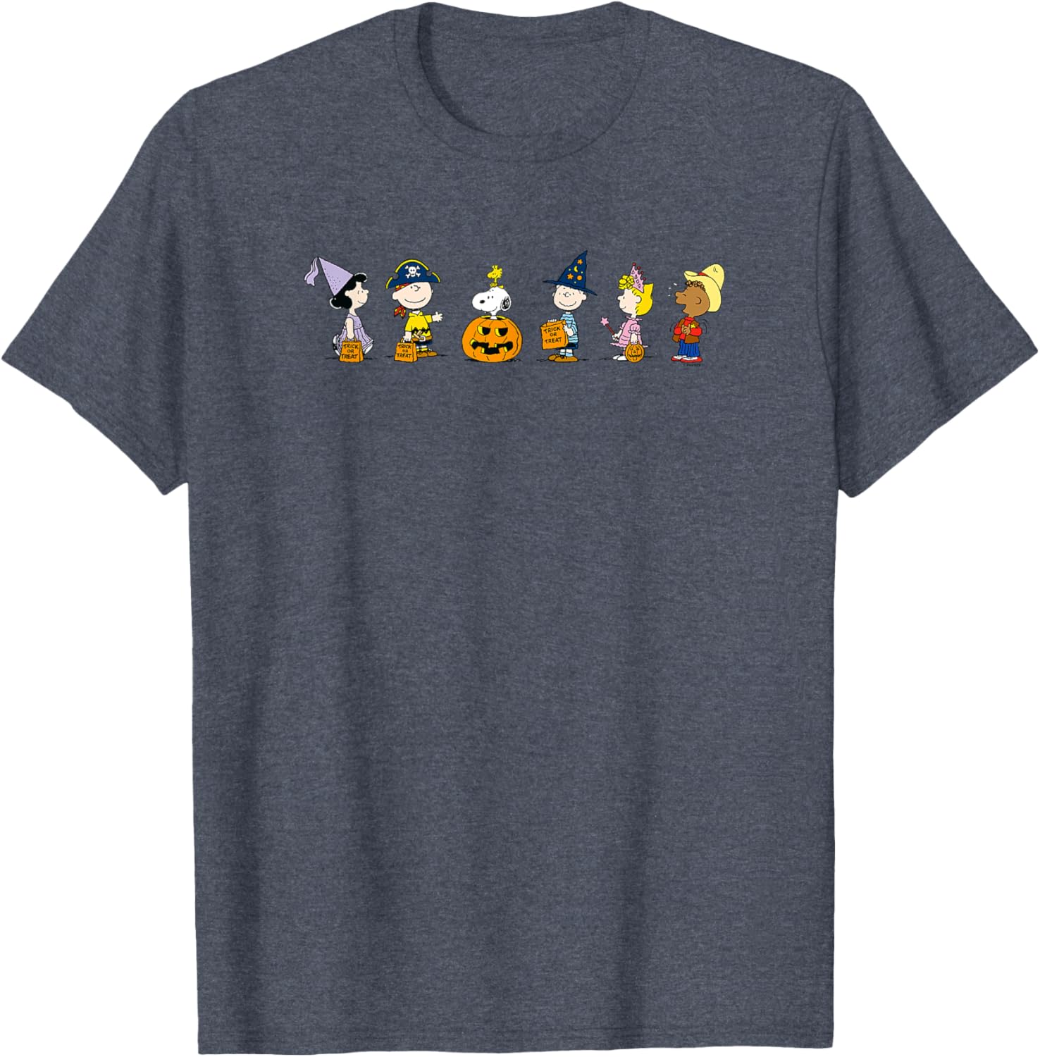 Peanuts Halloween T-Shirt for Fun Costume Parties and Festive Days - 7