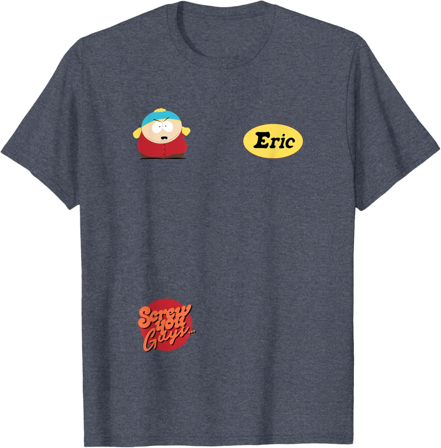 South Park Cartman Tree Hugging Hippie T-Shirt for Fun Style - 1