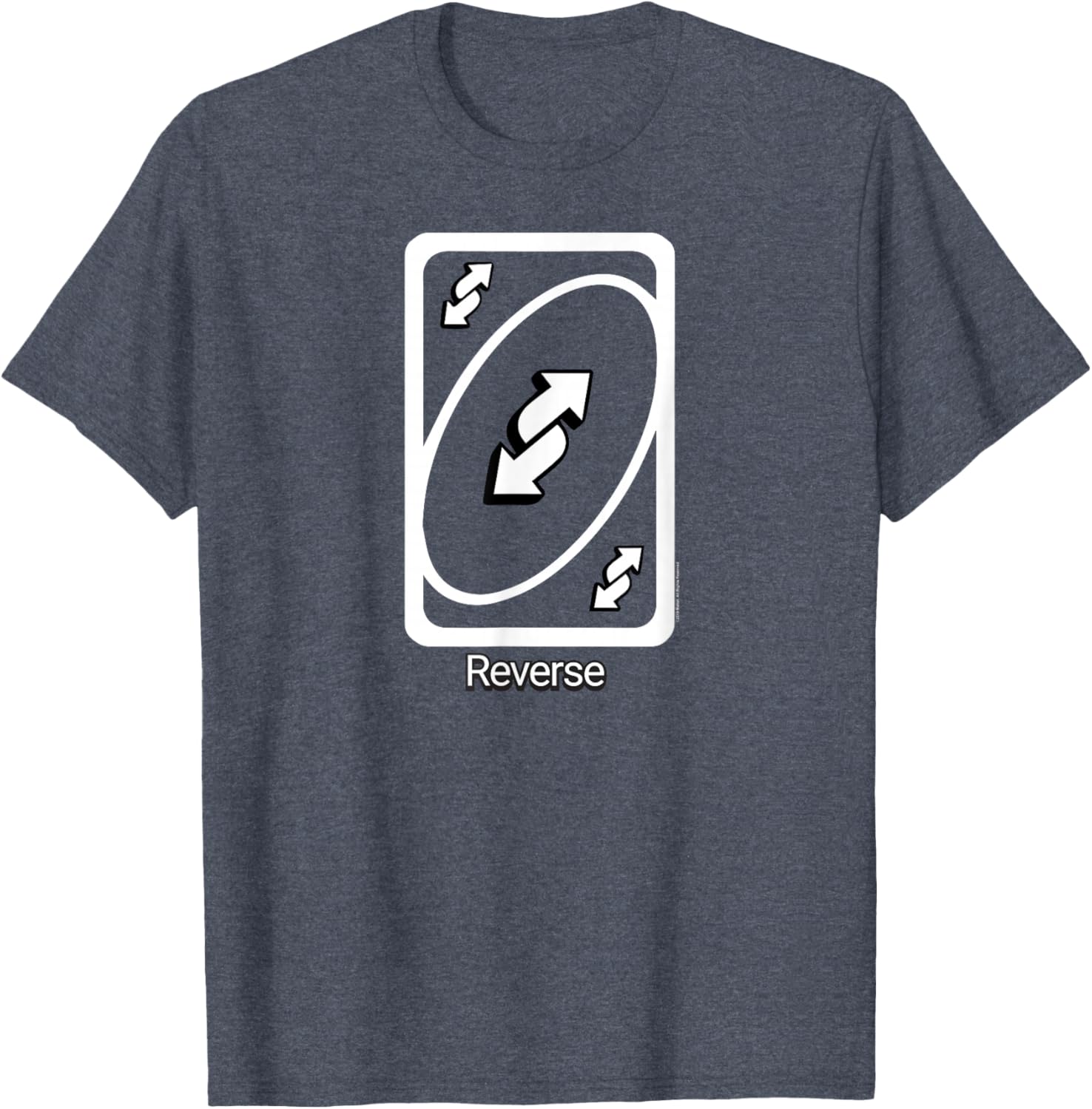 UNO Reverse Card T-Shirt Fun Graphic Tee for Game Lovers - 7