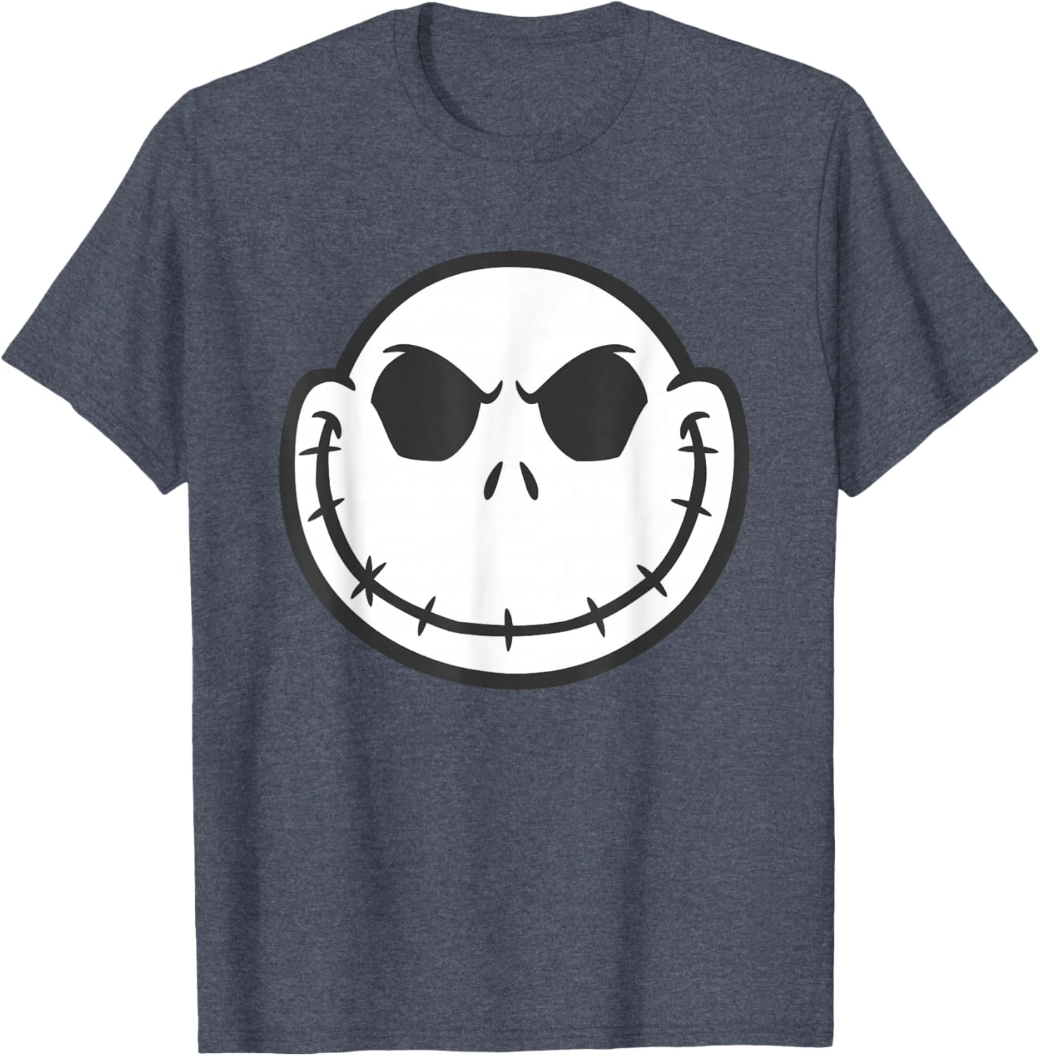 Disney The Nightmare Before Christmas Skellington Smiley T-Shirt for Fans - 1