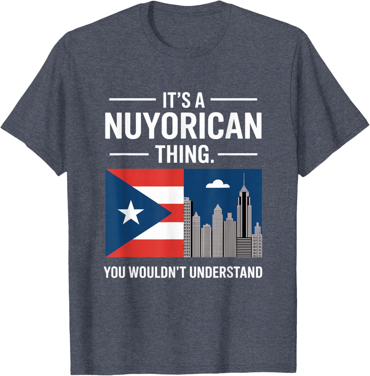 Nuyorican Puerto Rico Boricua New York T-Shirt for Proud Locals - 17