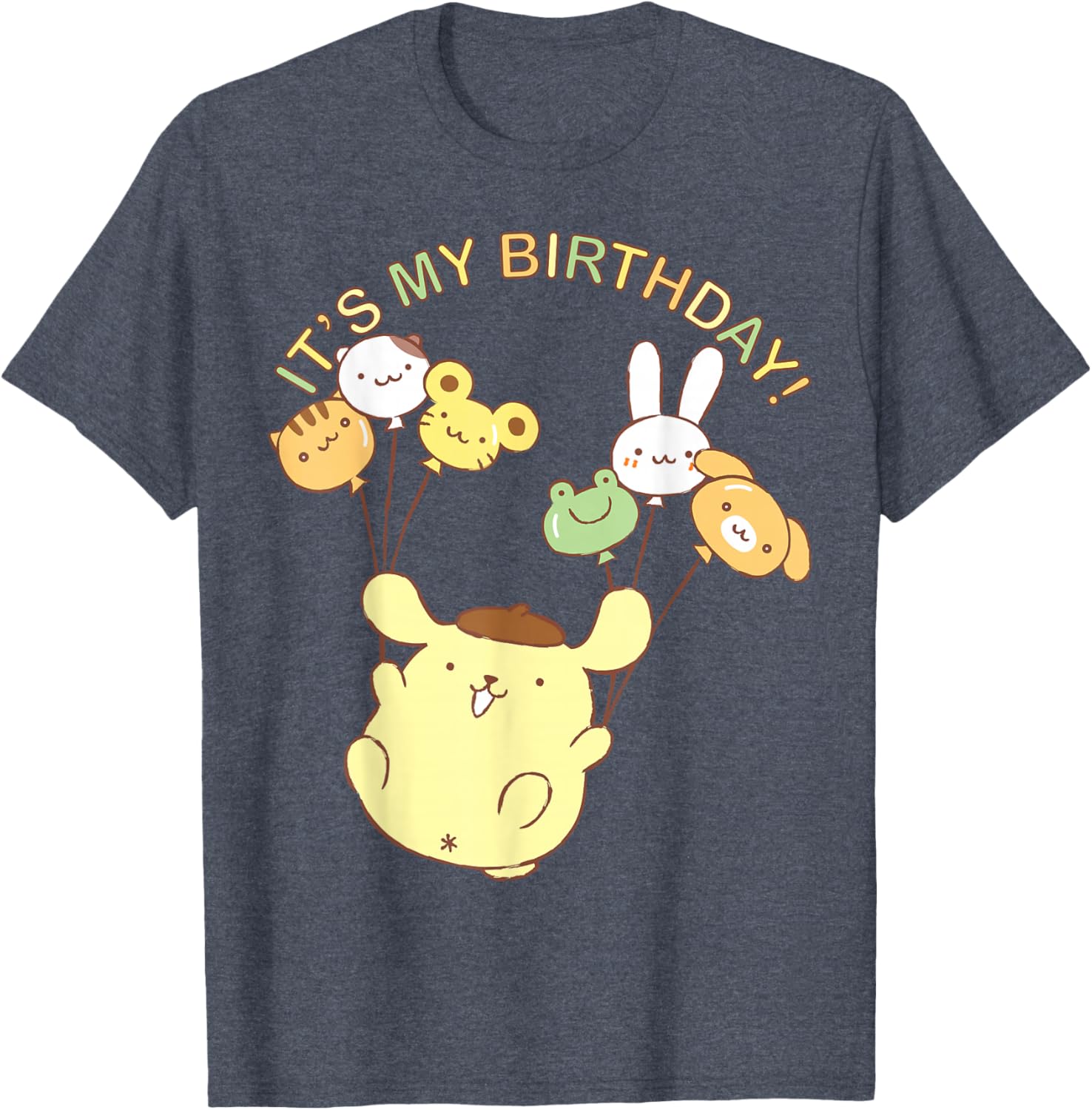 Pompompurin It's My Birthday T-Shirt Cute Design for Celebrations - 20