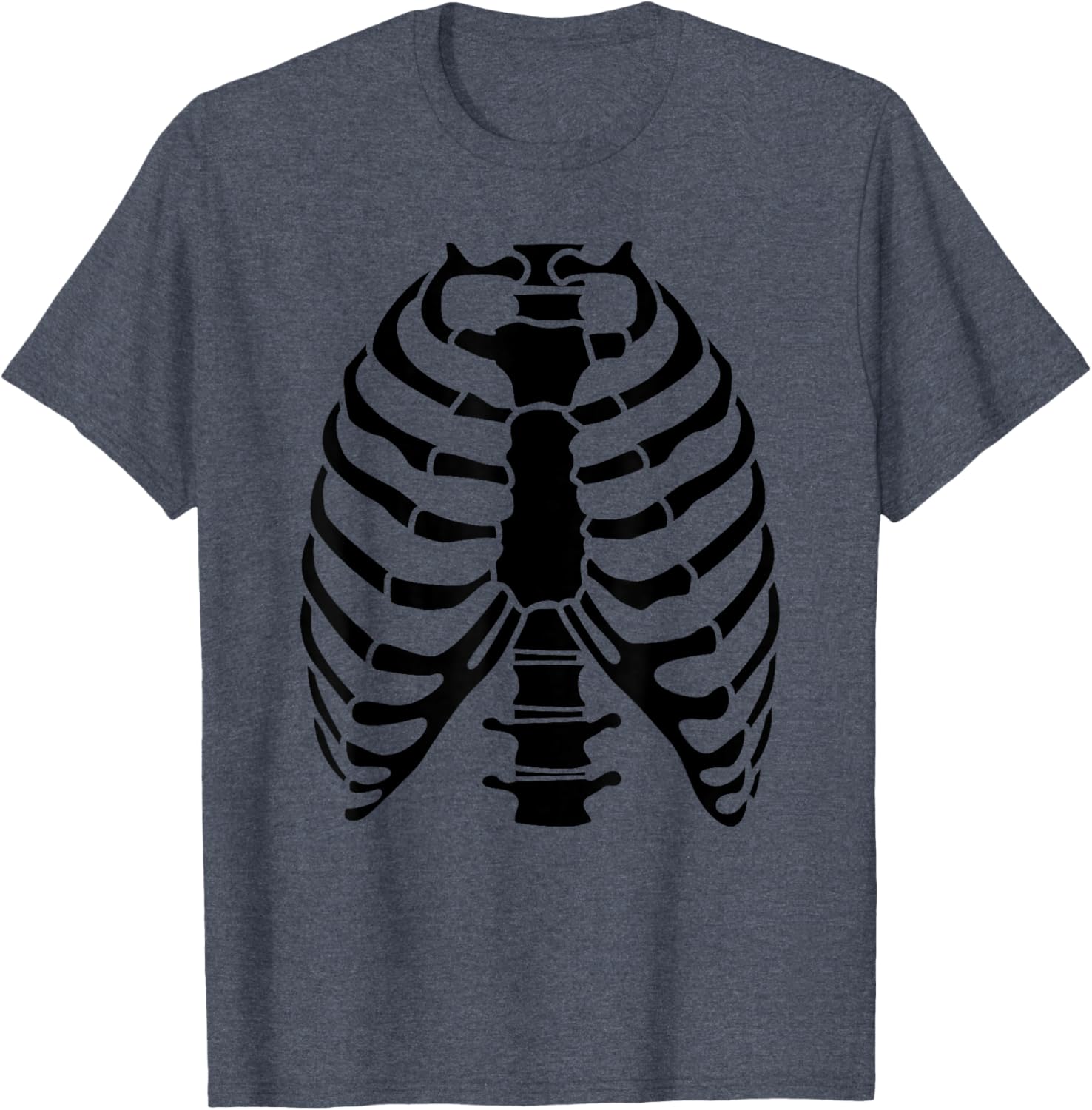 Skeleton Rib Cage Halloween Costume T-Shirt for Fun Celebrations - 6