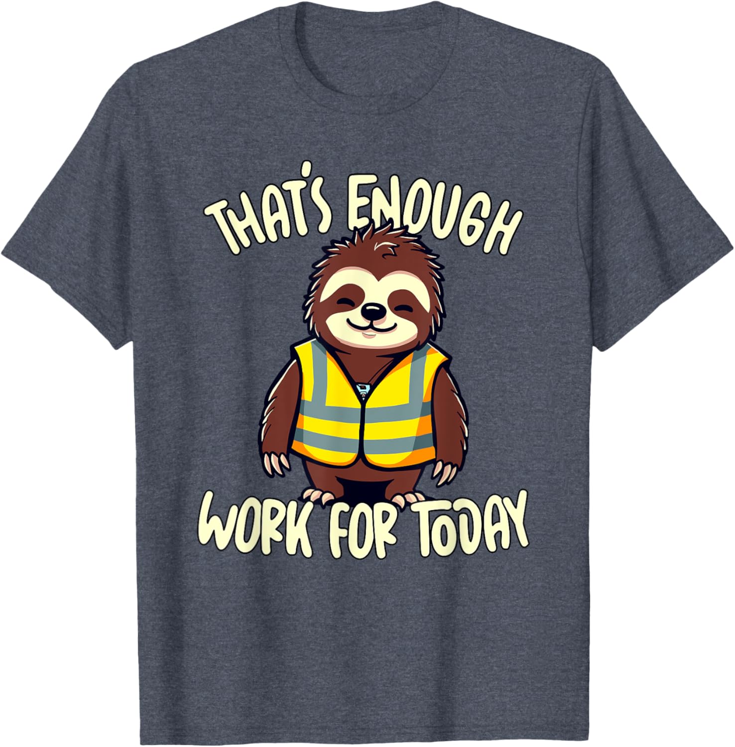 Sloth Lazy Coworker T-Shirt Perfect for a Relaxed Workday Vibes - 15