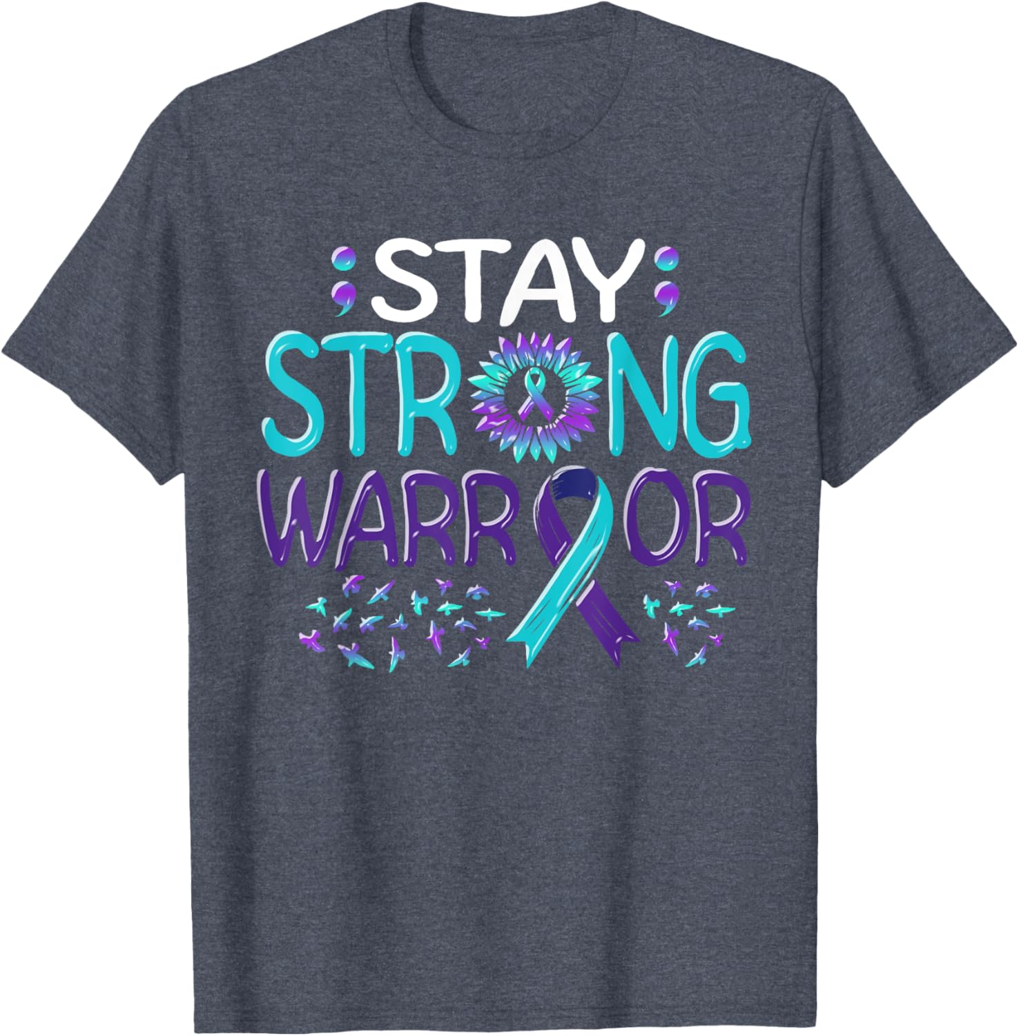 Suicide Awareness Support T-Shirt for Survivor Month - Comfort & Style - 5
