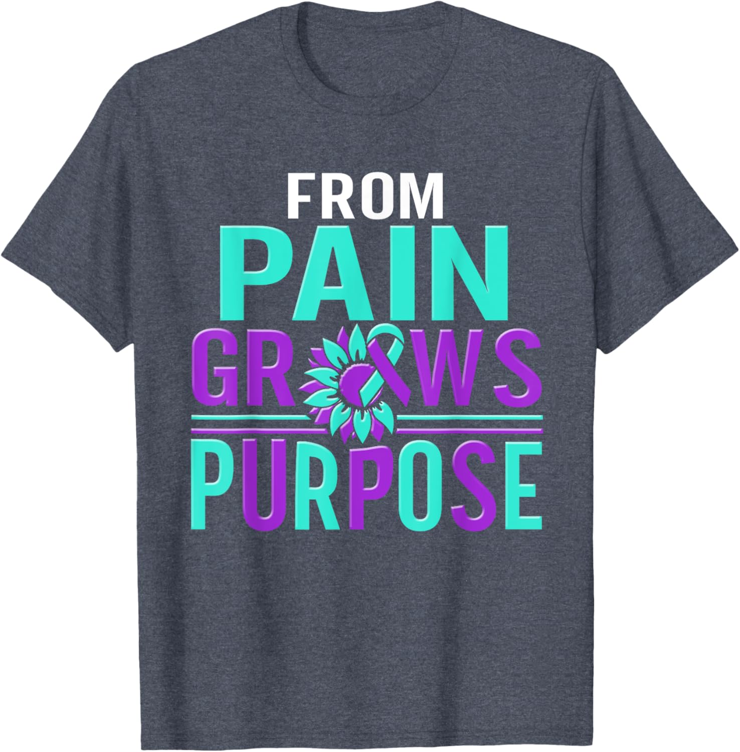 Support Survivor Month T-Shirt for Suicide Awareness and Prevention - 1