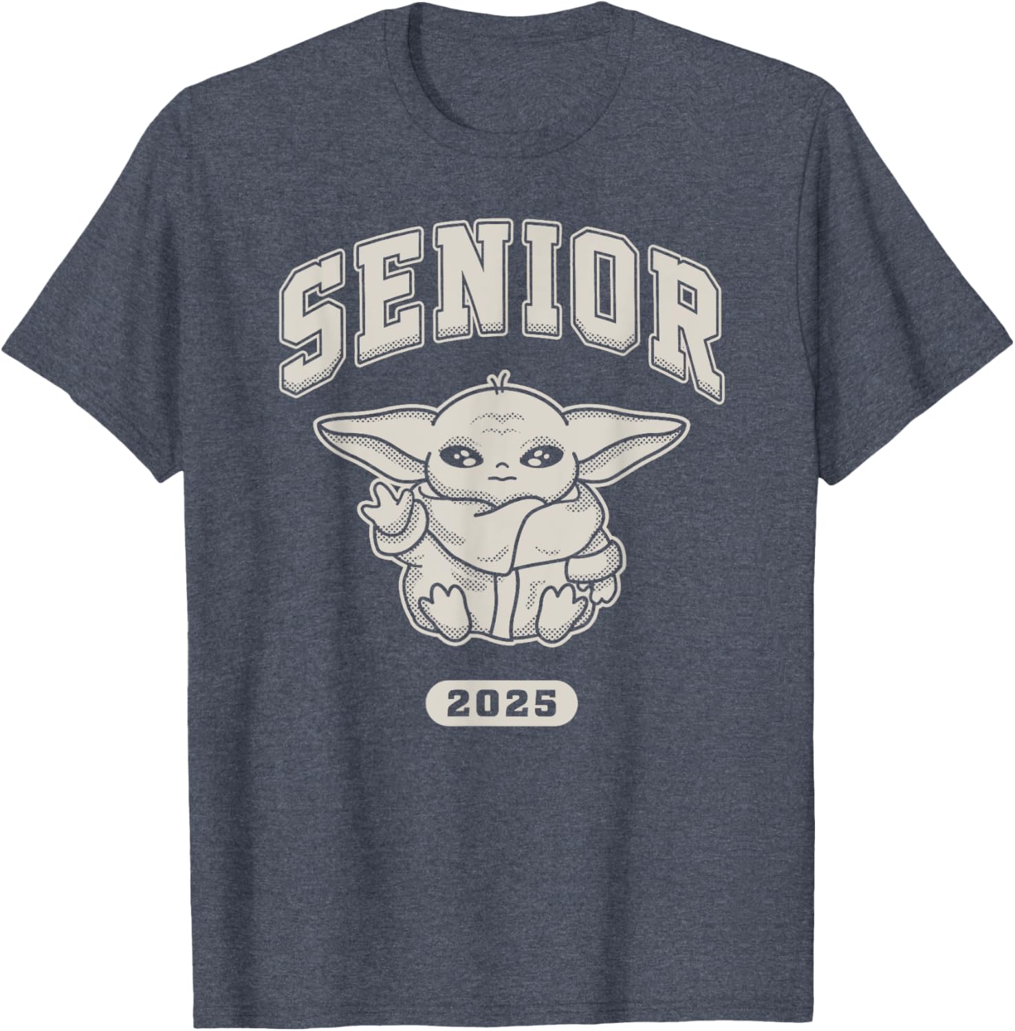 Star Wars The Mandalorian Senior Grogu High School T-Shirt for Fans - 7