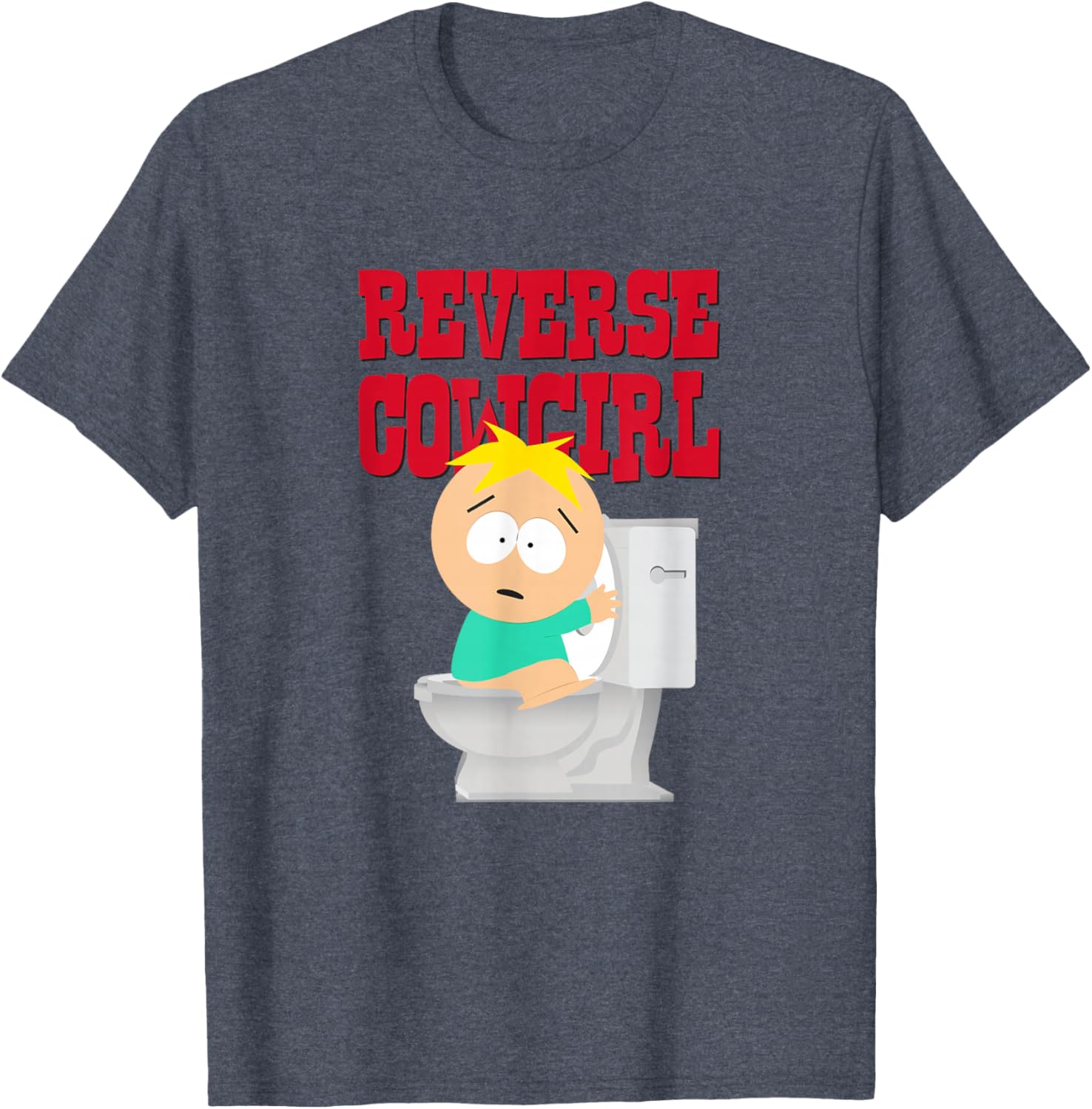 South Park Butters Reverse Cowgirl T-Shirt Fun Graphic Tee for Fans - 6