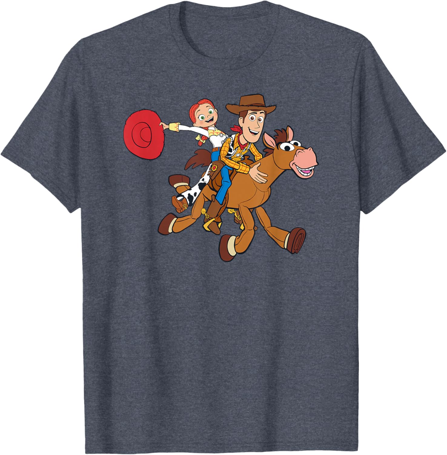 Toy Story Woody Jessie Bullseye T-Shirt Fun Kids Clothing Apparel - 13