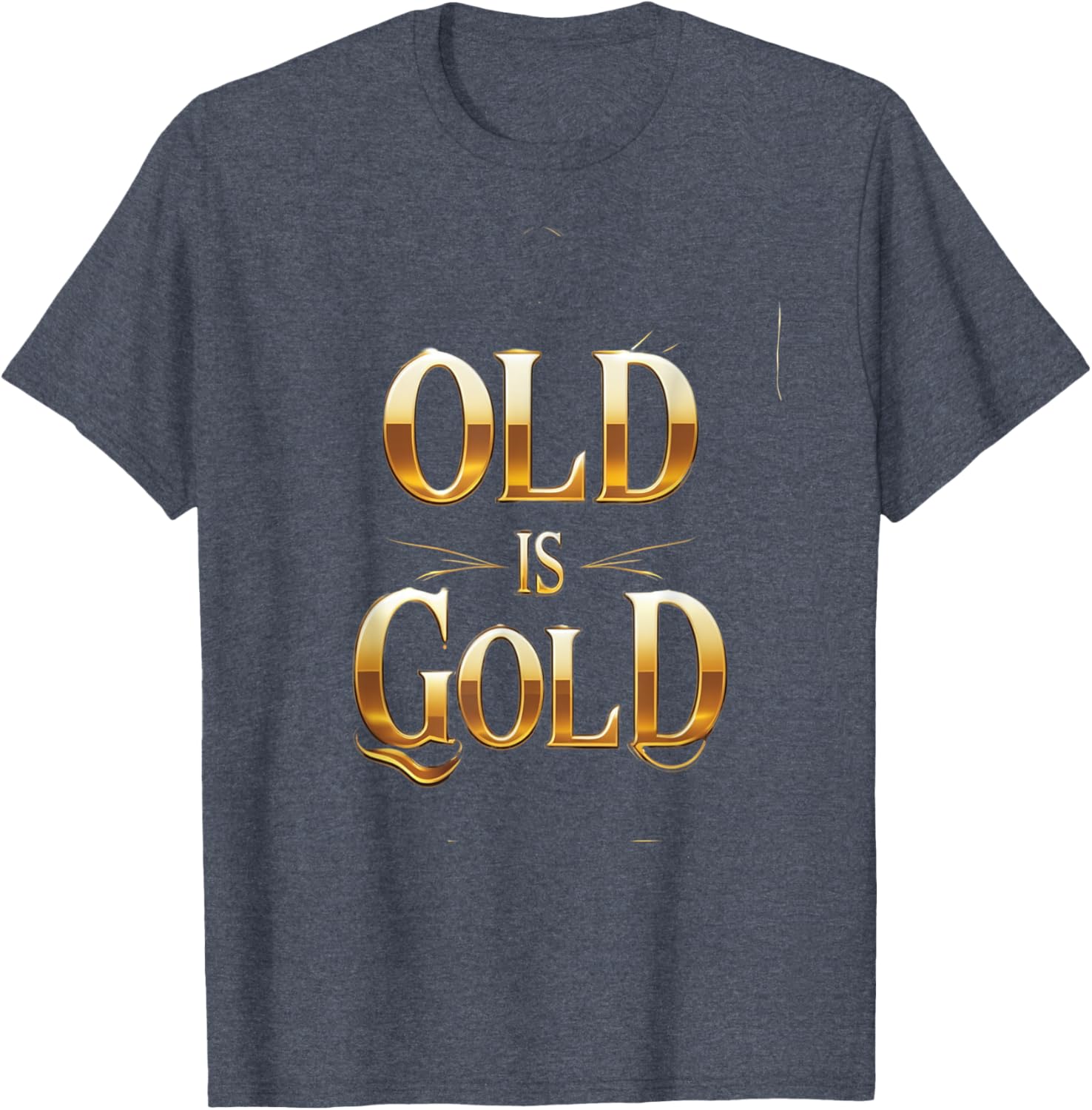 Vintage Vibes 2025 Novelty T-Shirt Old is Gold Classic Style - 3