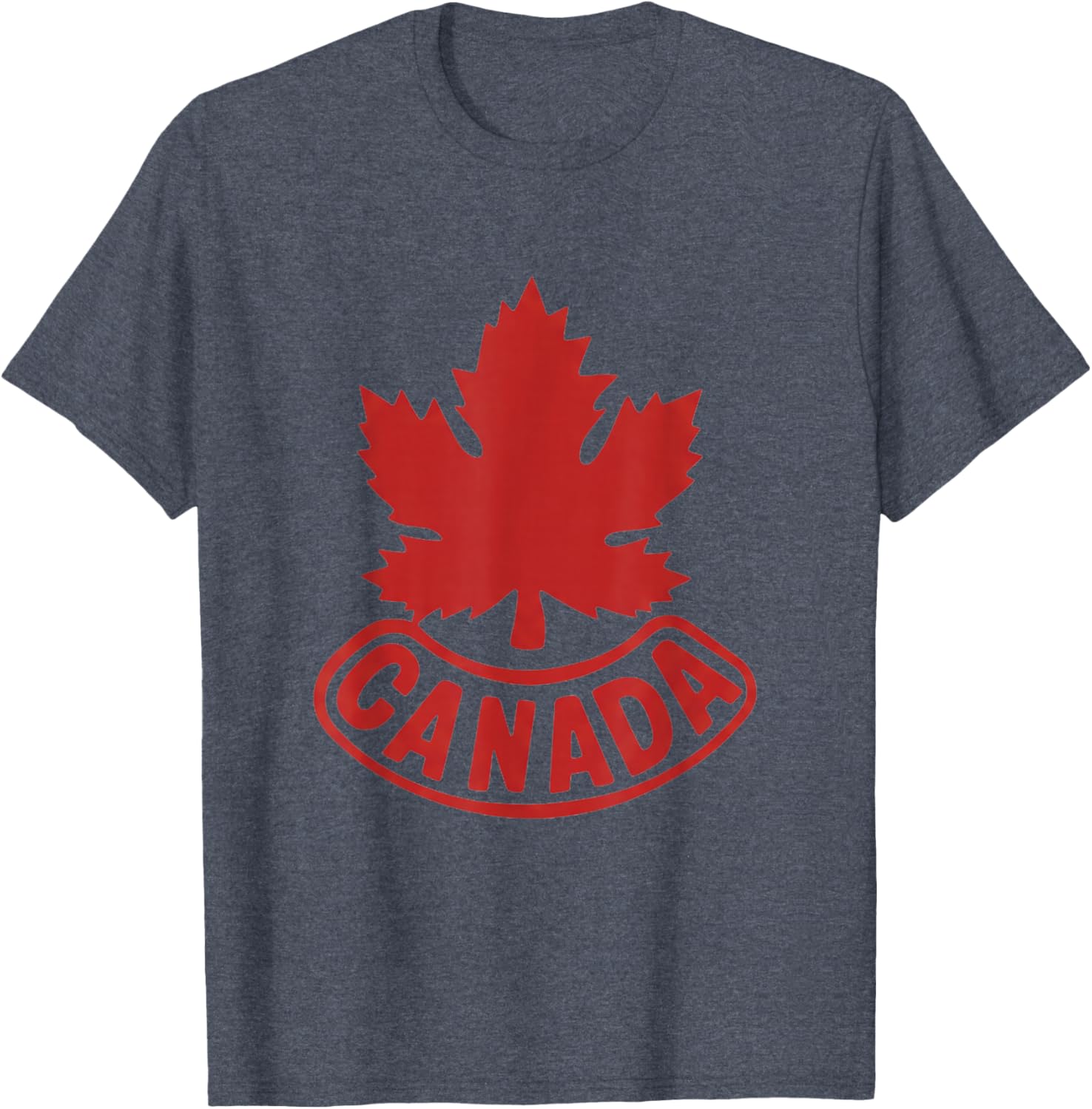 Vintage Maple Leaf Canada T-Shirt for Proud Canadians - Classic Tee - 5