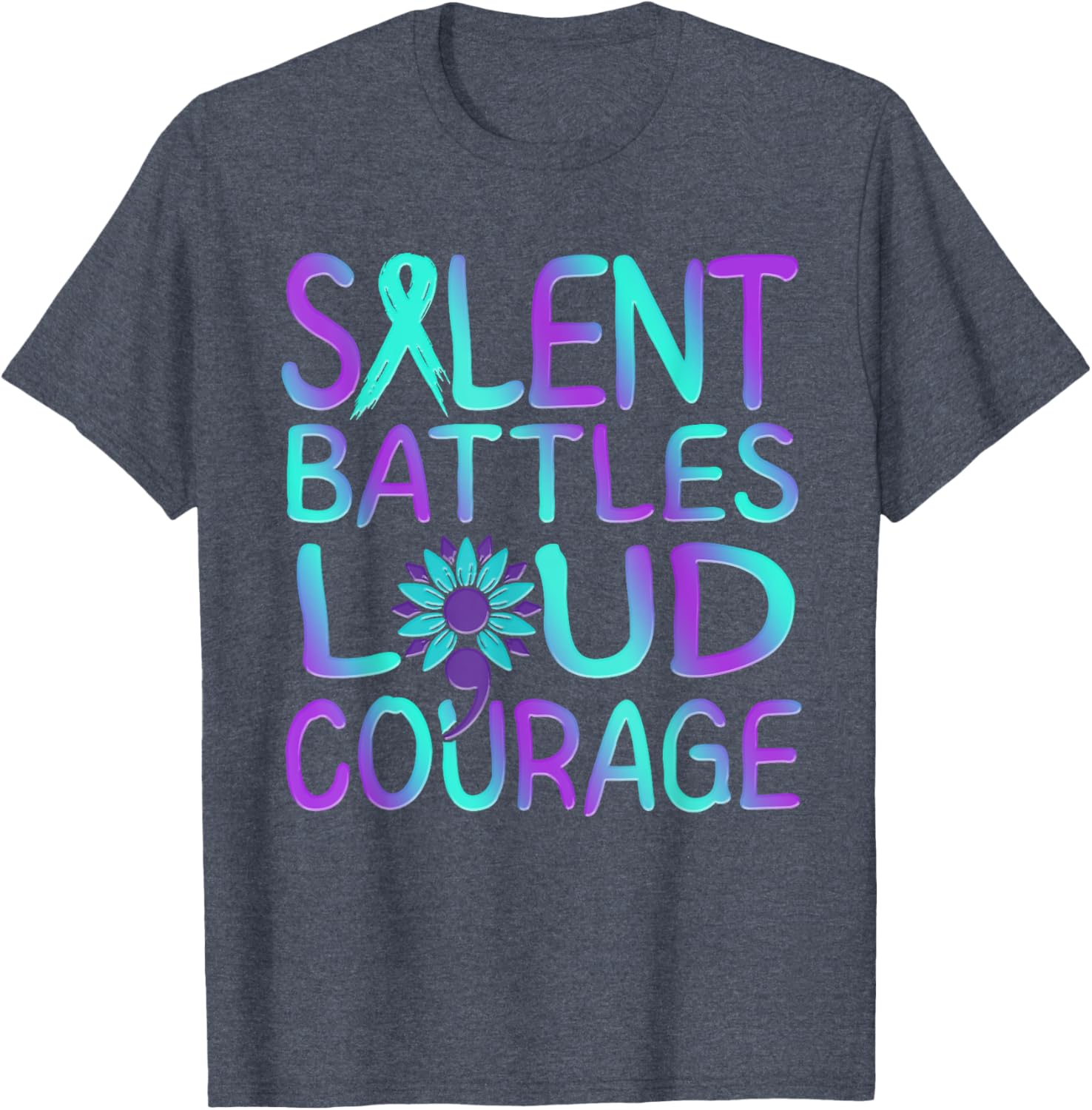 Suicide Awareness Month T-Shirt for Support and Prevention Advocacy - 1
