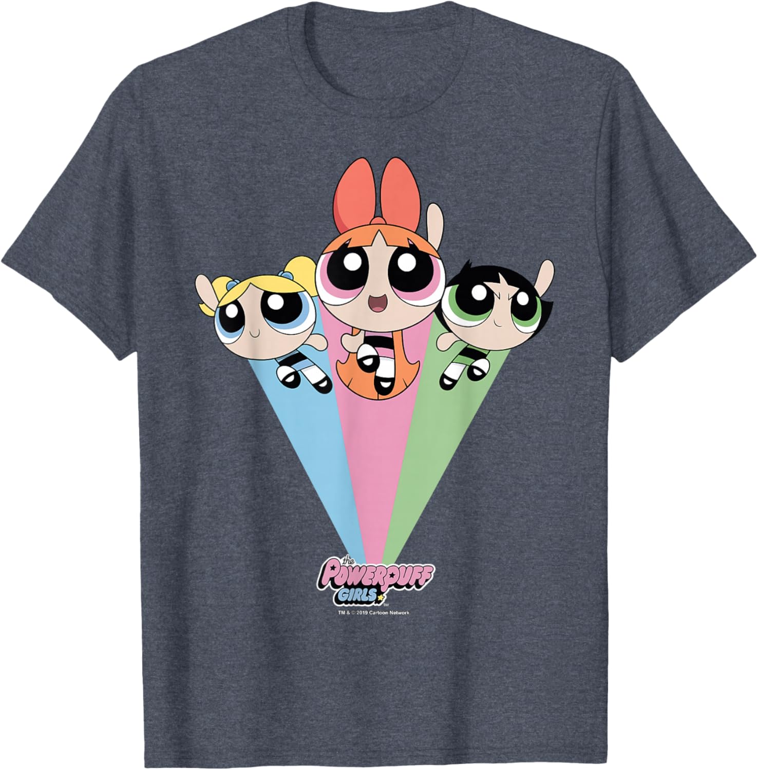 Powerpuff Girls Group Shot T-Shirt for Fans of Classic Cartoon Style - 9