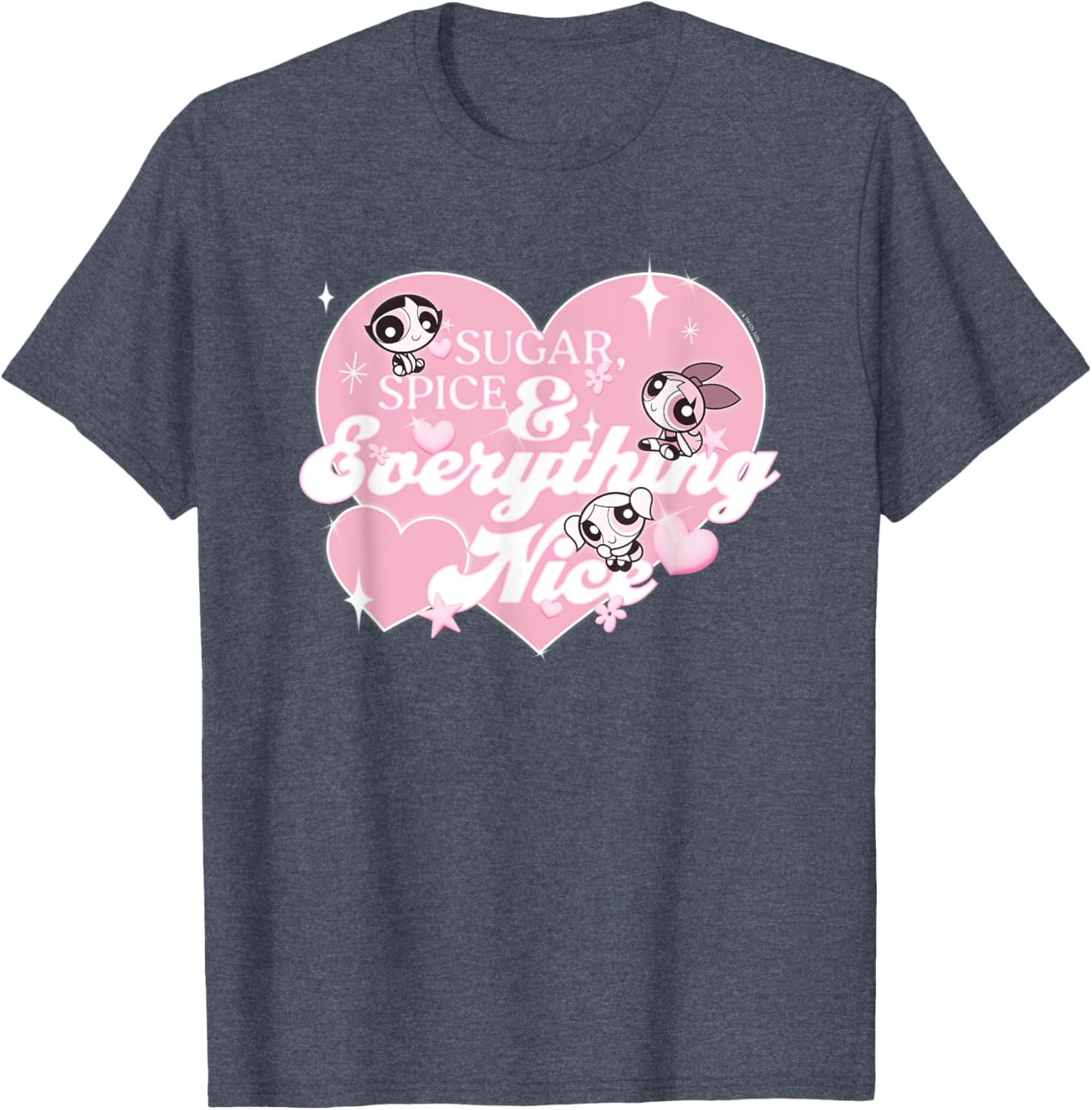 Powerpuff Girls Cute Sugar and Spice T-Shirt for Fun Fashion Style - 1